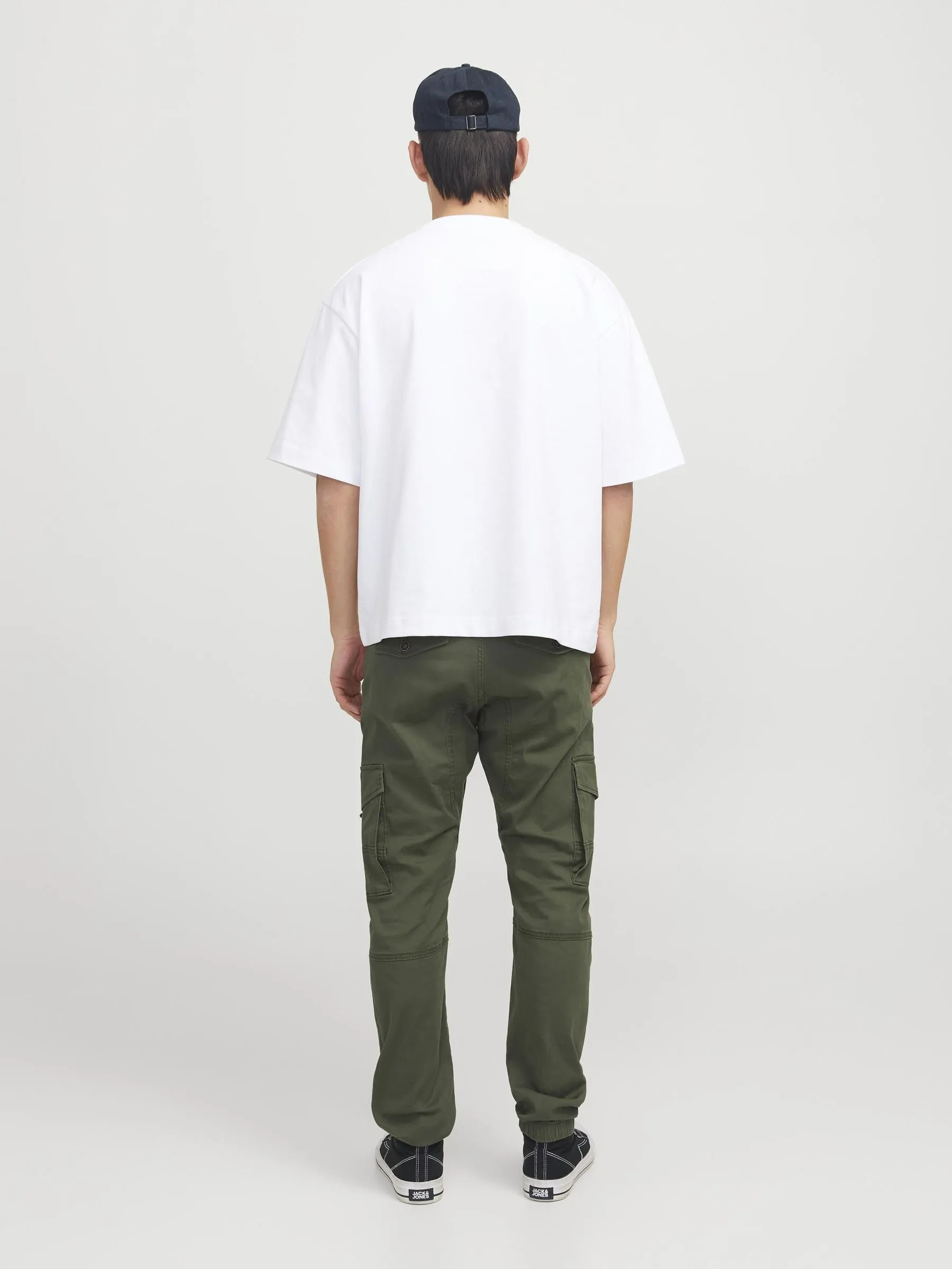 Jack & Jones Jjipaul Jjflake Akm 542 Cargo Pants, Olive Night, 30W / 34L - immagine 3