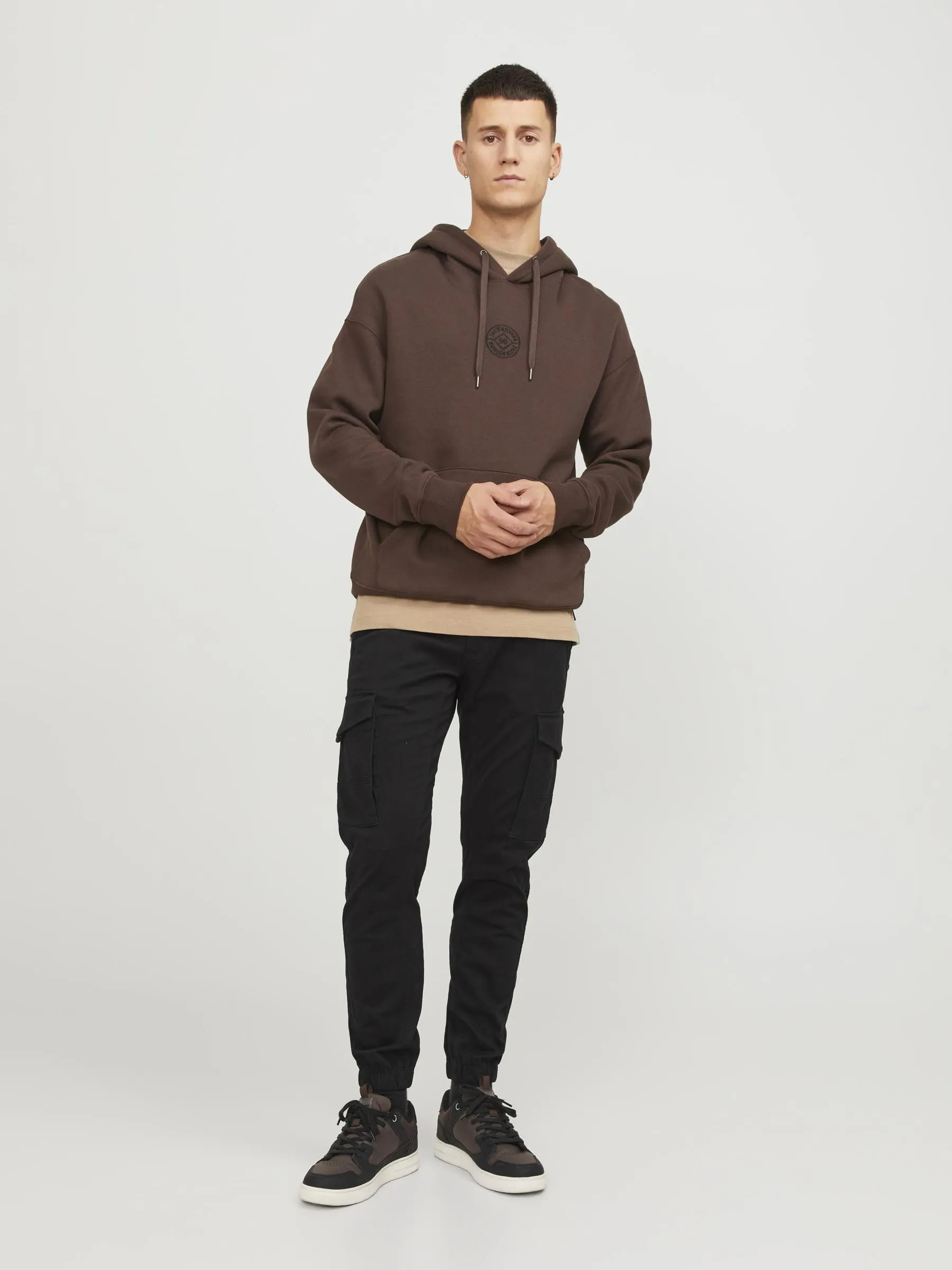 Jack & Jones Jjipaul Jjflake Pantaloni da Uomo, Nero, 38W / 32L - immagine 5