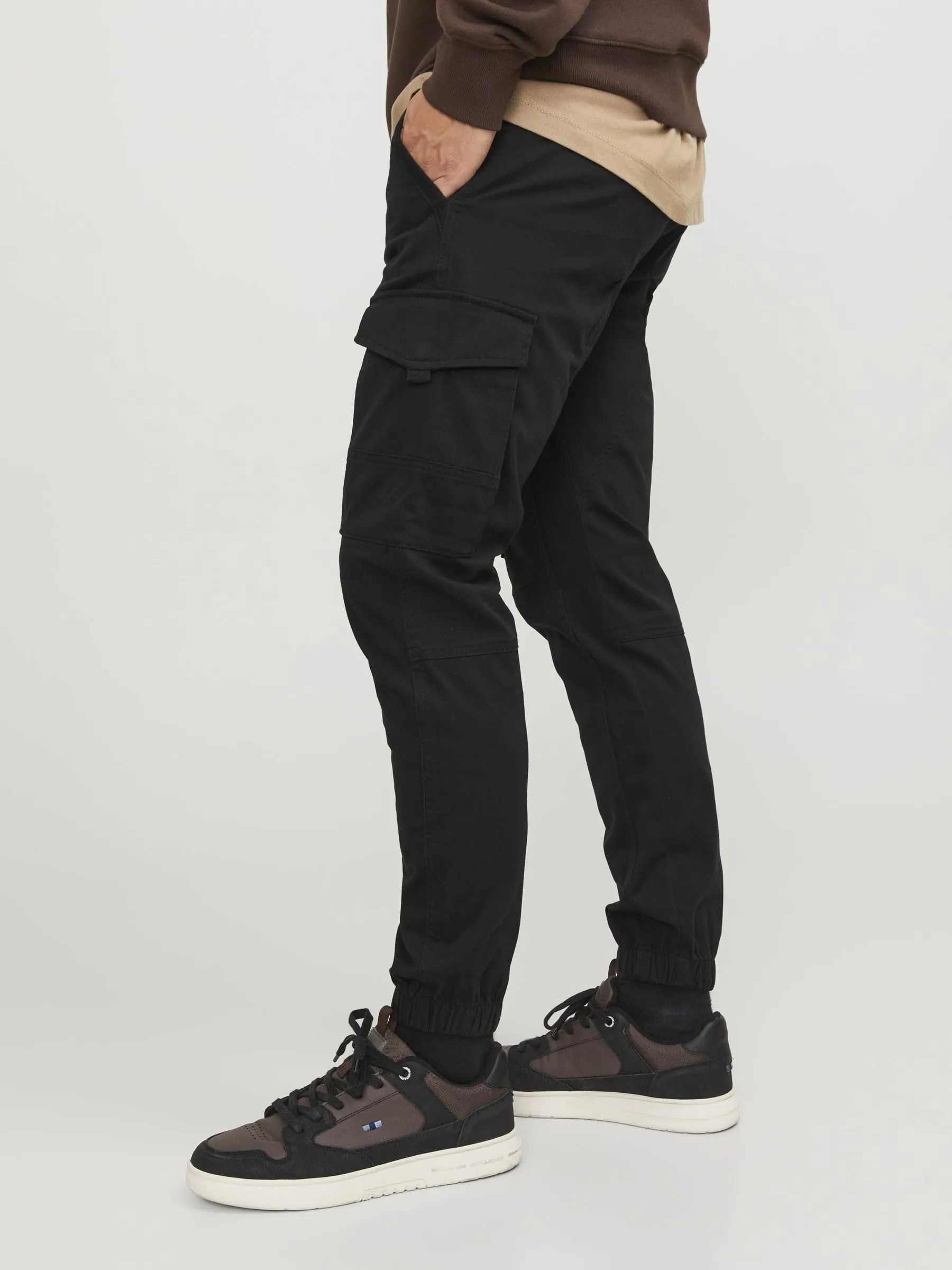 Jack & Jones Jjipaul Jjflake Pantaloni da Uomo, Nero, 38W / 32L - immagine 7