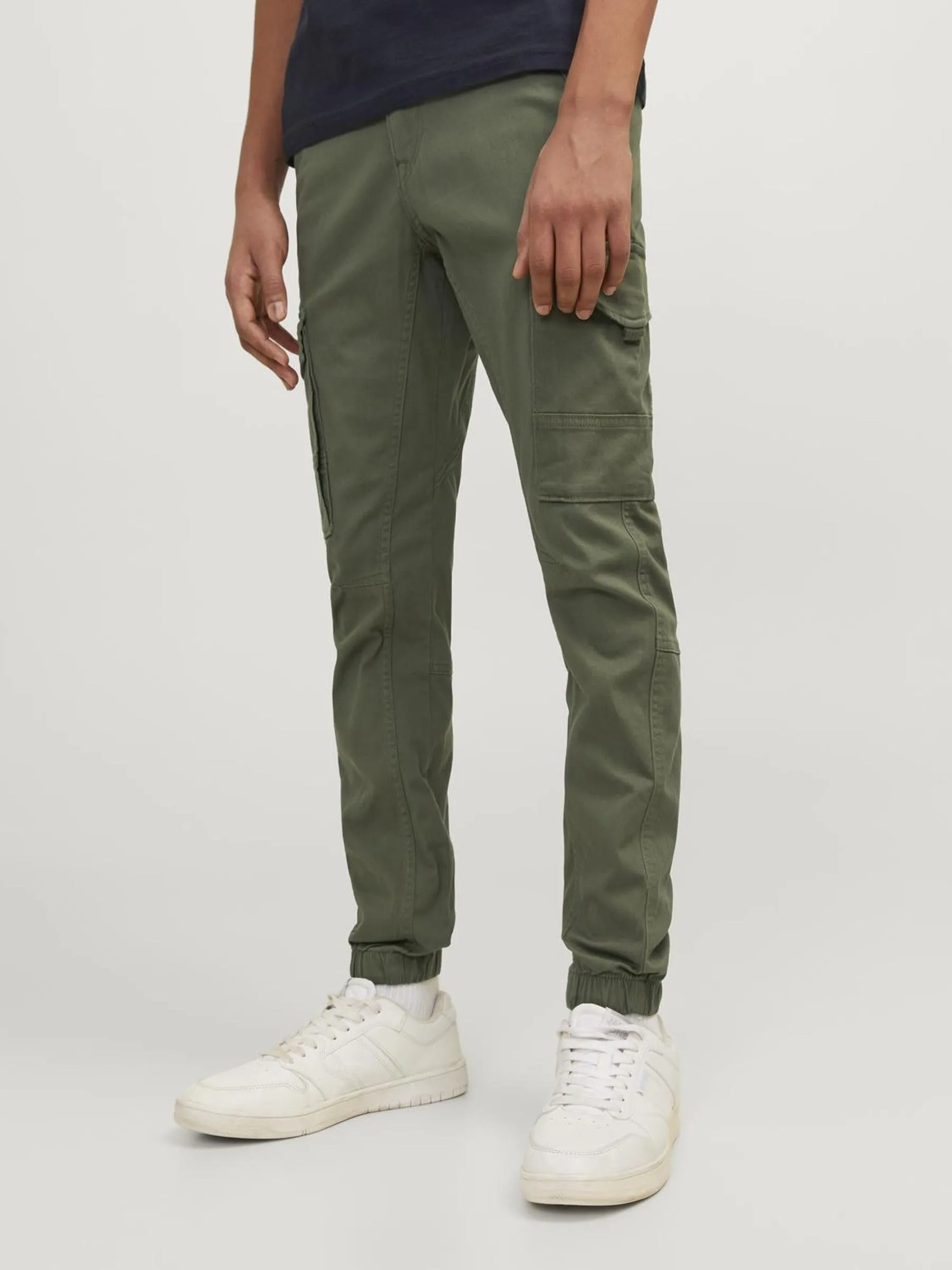 Jack & Jones Jjipaul Jjflake Pantaloni da Uomo, Verde Scuro, 27W / 32L - immagine 2