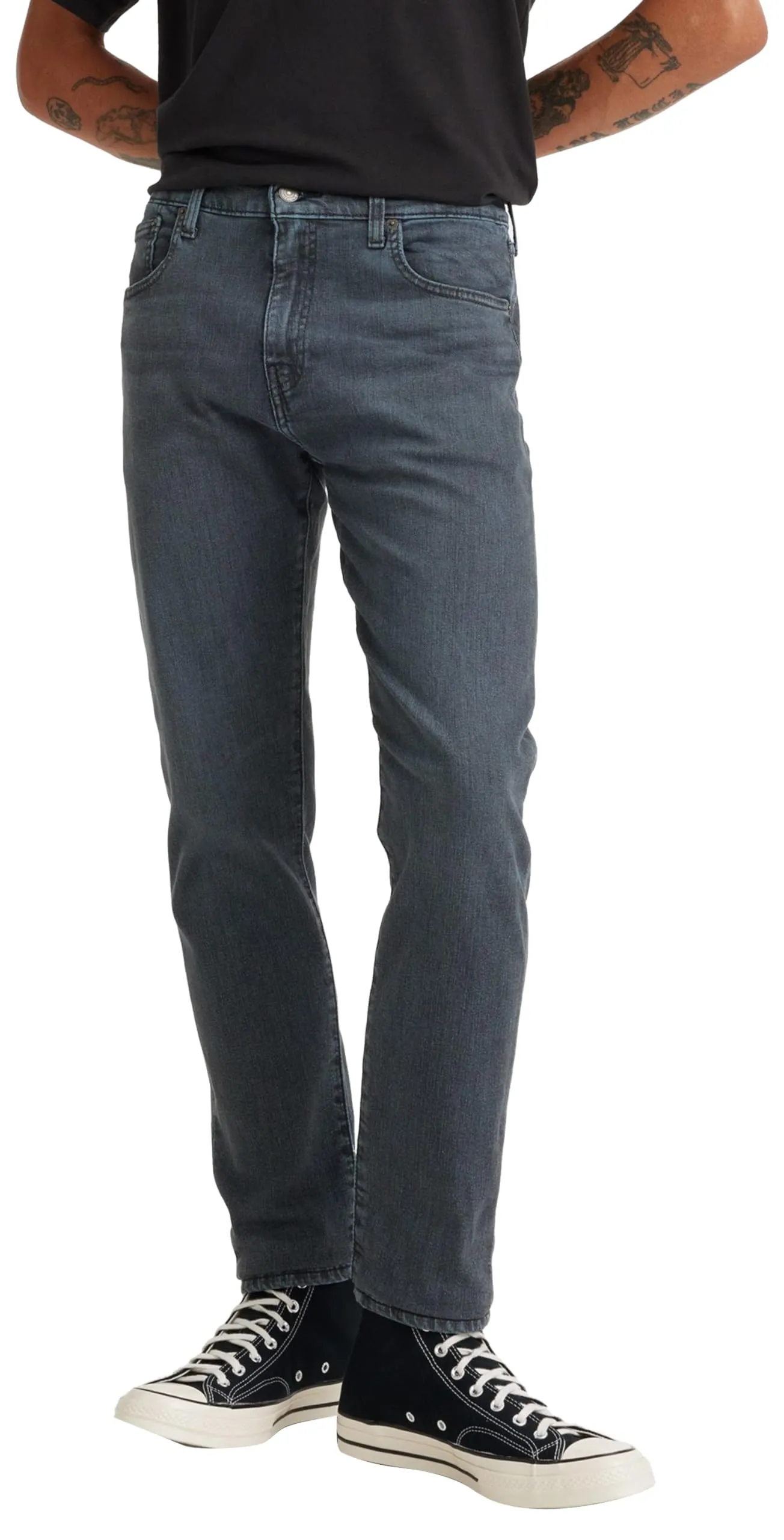 Levi's 512 Slim Taper Jeans, Richmond Blue Black Od Adv, 31W / 32L - immagine 1