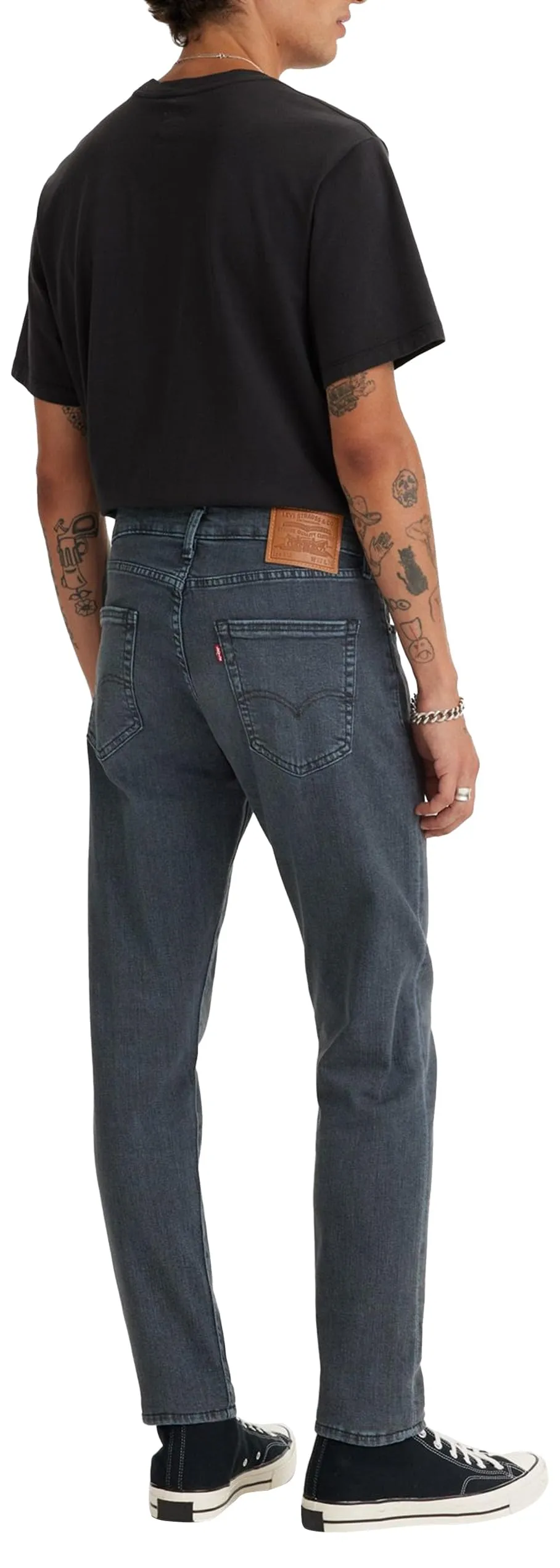 Levi's 512 Slim Taper Jeans, Richmond Blue Black Od Adv, 31W / 32L - immagine 5