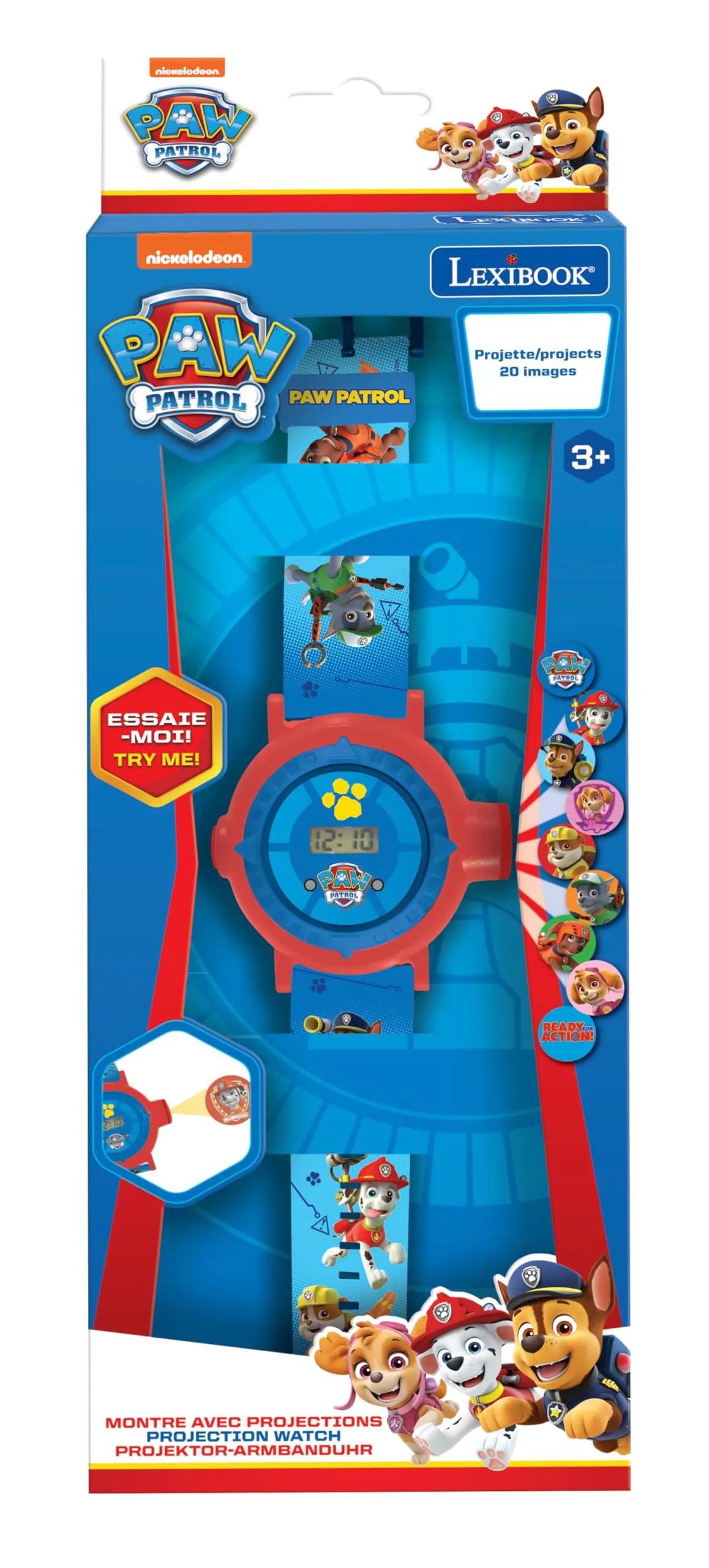 Lexibook Paw Patrol Orologio a Proiezione Digitale DMW050PA - immagine 3