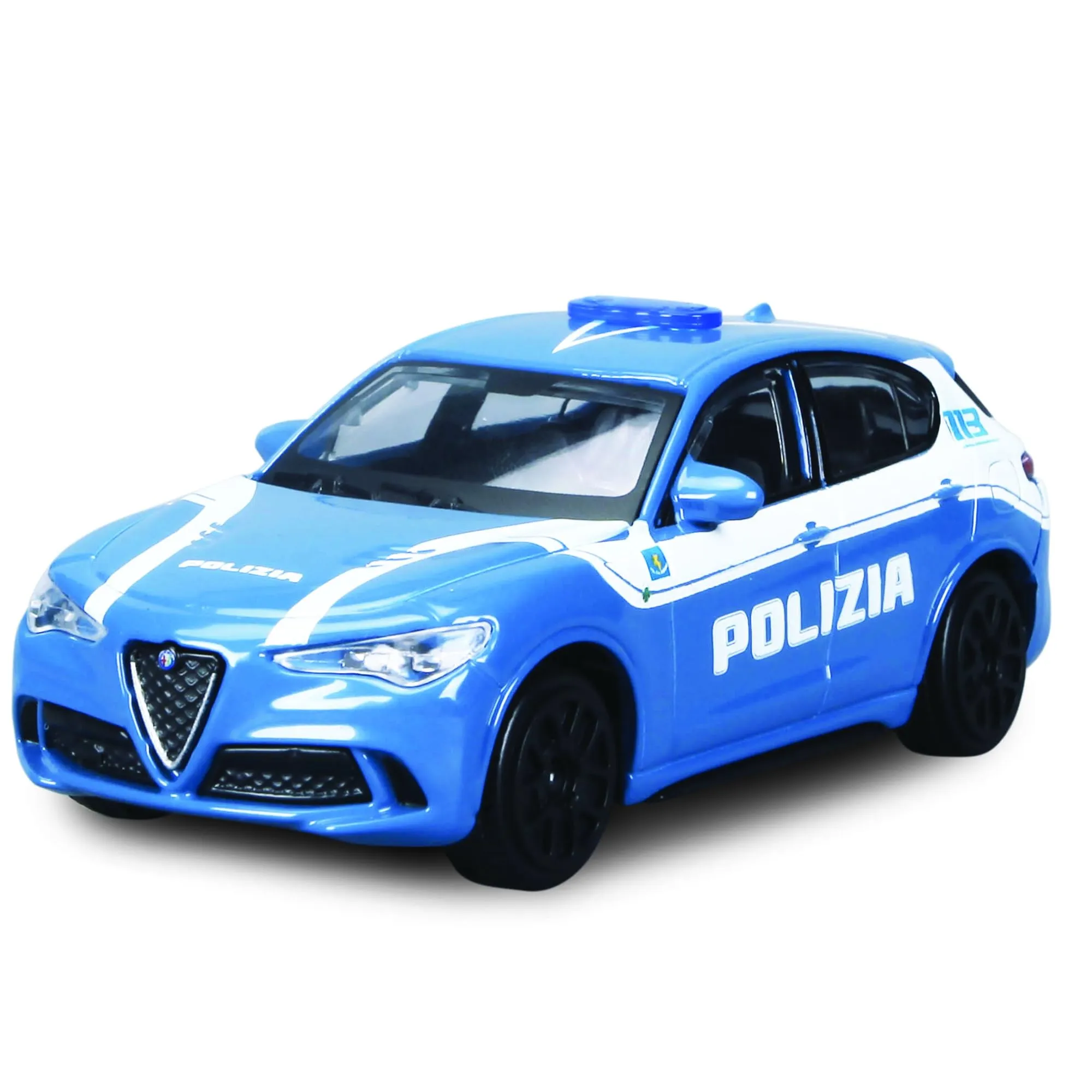 Bburago Auto Polizia Modellino Scala 1:43 - immagine 5