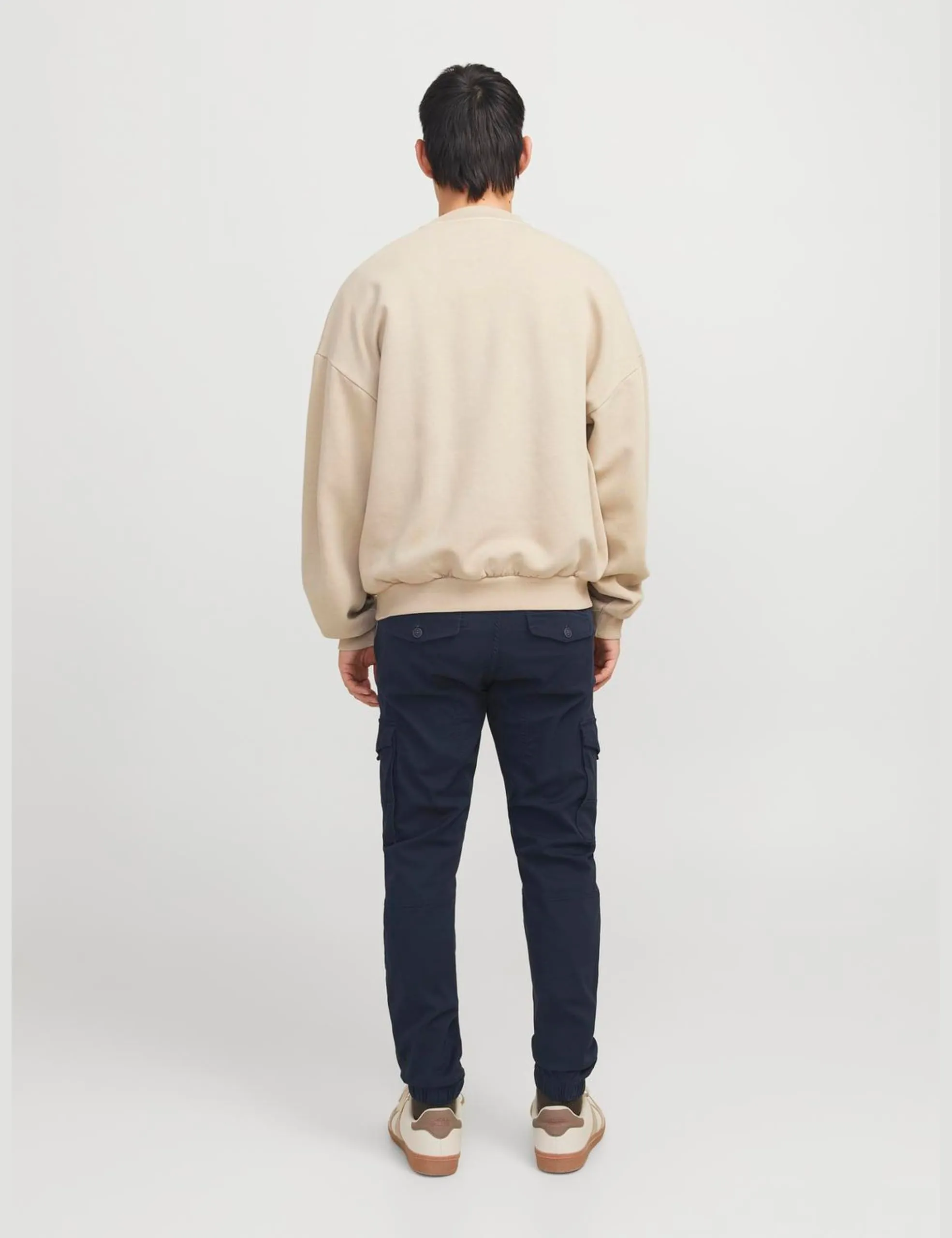 Jack & Jones Pantaloni Cargo Slim Fit Blu 36/32 - immagine 3