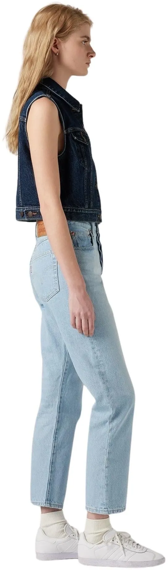Levi's 501 Crop Jeans Donna Ojai Luxor Ra 27W / 26L - immagine 2