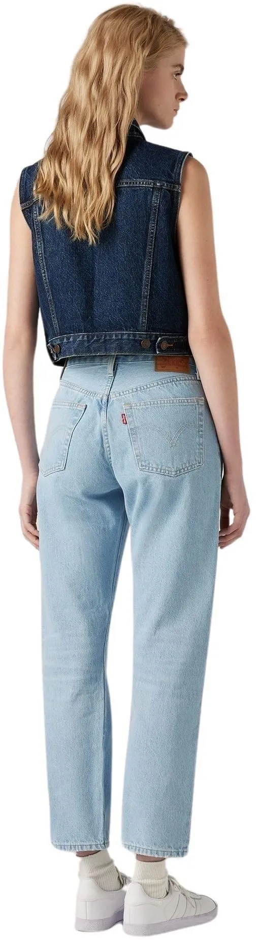 Levi's 501 Crop Jeans Donna Ojai Luxor Ra 27W / 26L - immagine 3