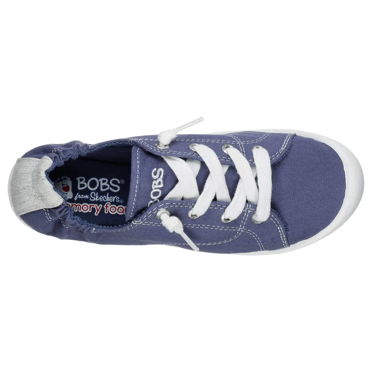 Skechers BOBS Women's Beach Bingo-Ditch Day Sneaker, Navy, 8 M US - immagine 4