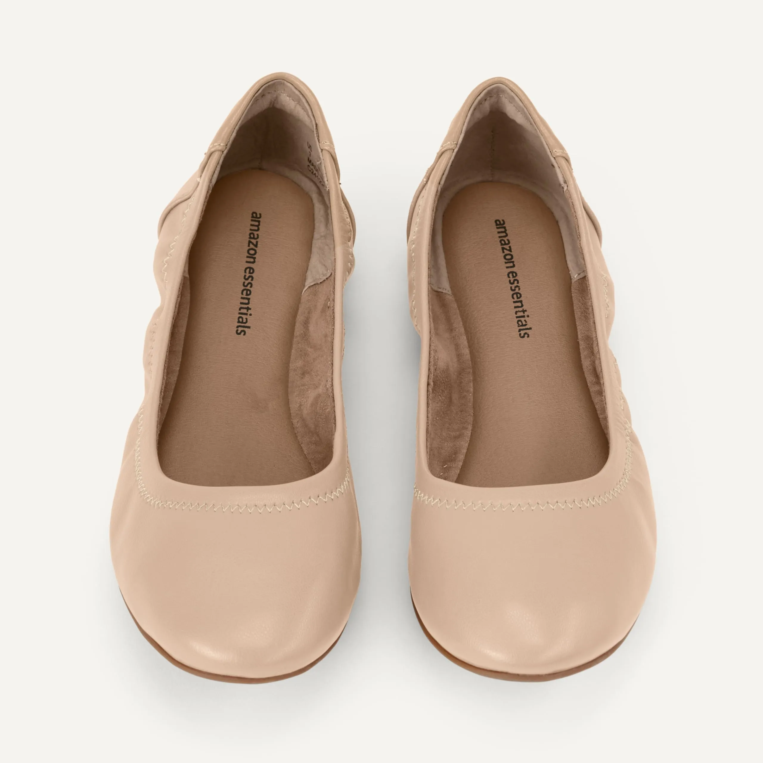 Amazon Essentials Ballerine Slip-on Donna, Rosato, 43 EU Larga - immagine 4