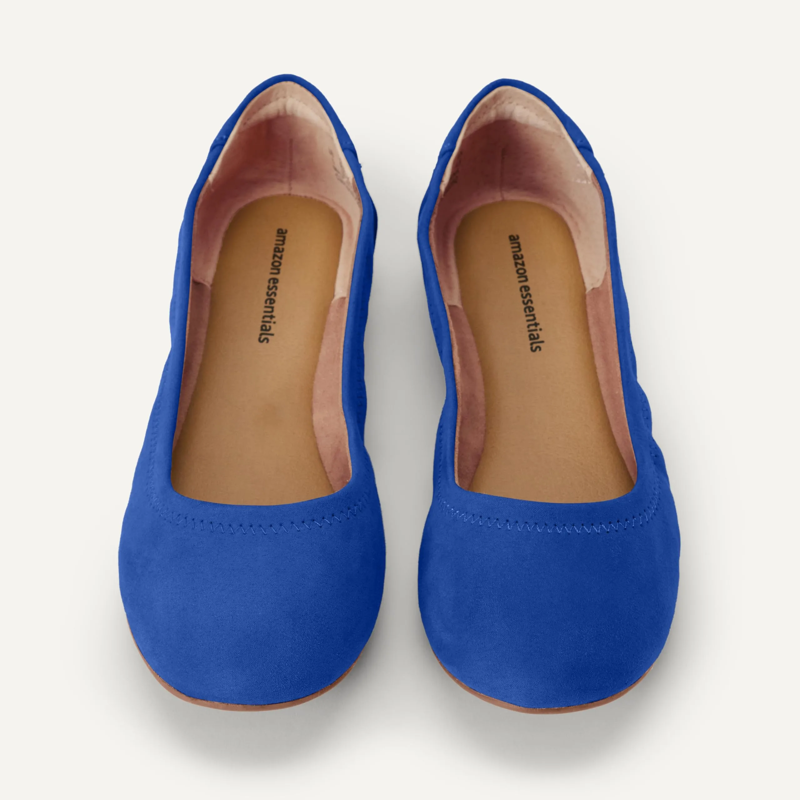 Amazon Essentials Ballerine Slip-on Donna, Blu Scuro, 39.5 EU - immagine 4