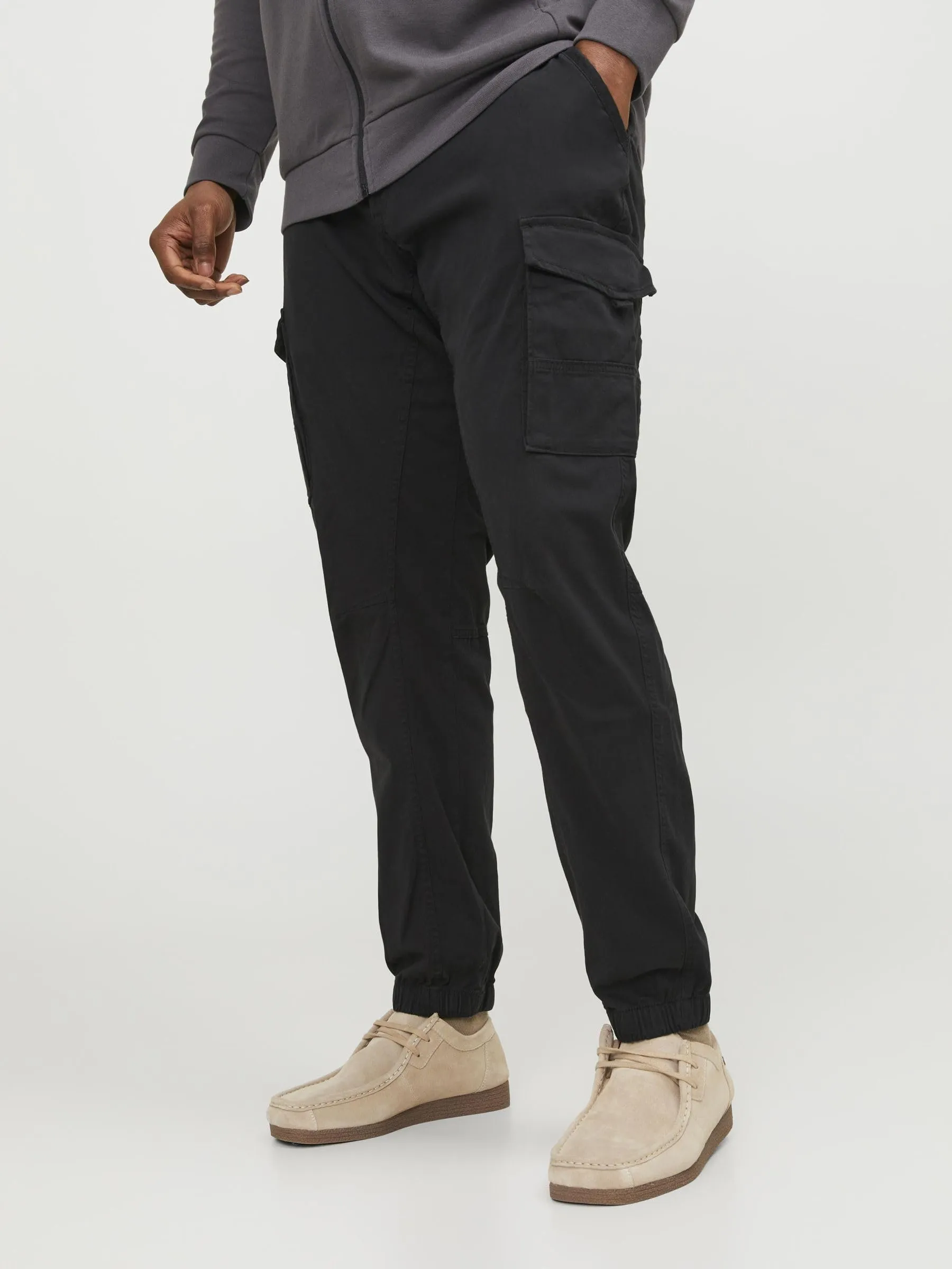 Jack & Jones Jjipaul Jjflake Pantaloni da Uomo, Nero, 42W / 36L - immagine 2