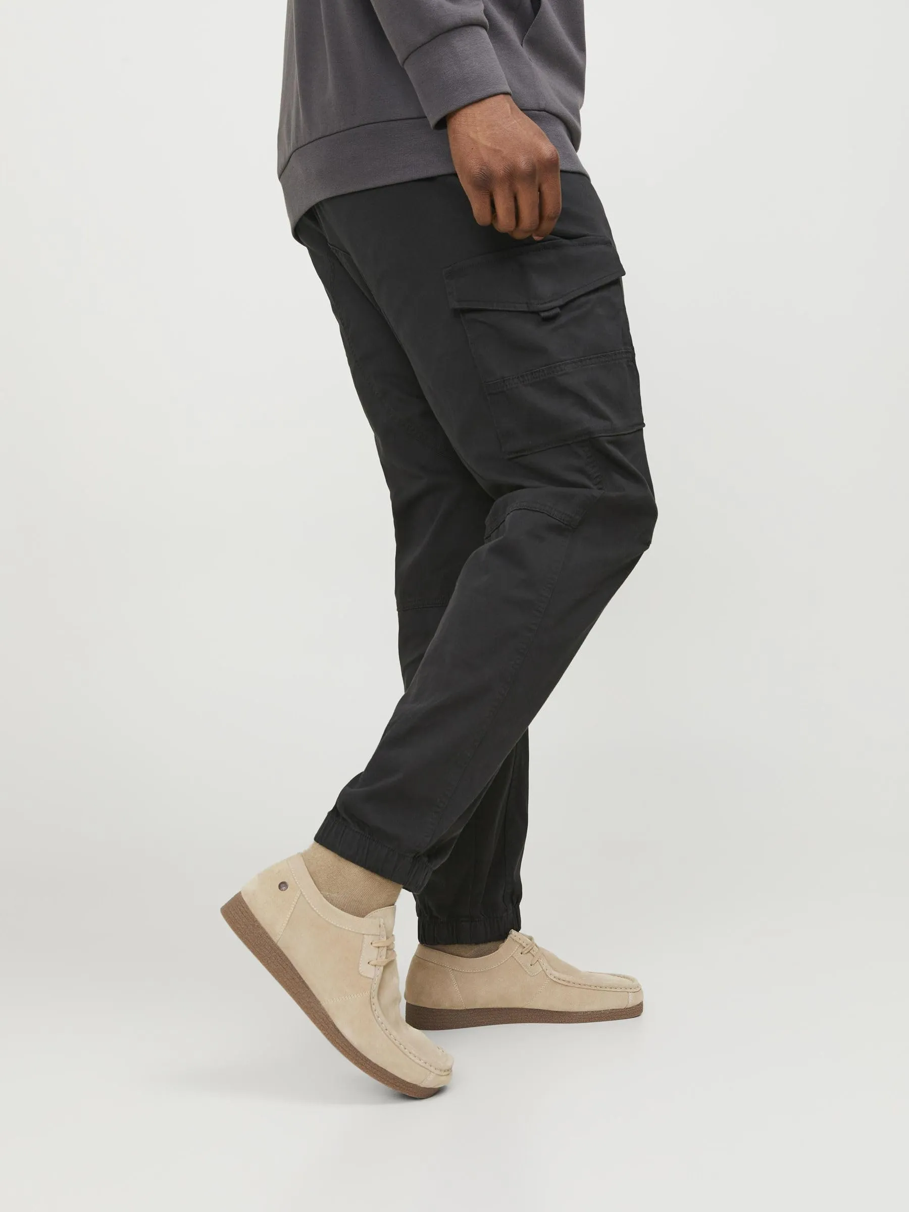 Jack & Jones Jjipaul Jjflake Pantaloni da Uomo, Nero, 42W / 36L - immagine 7