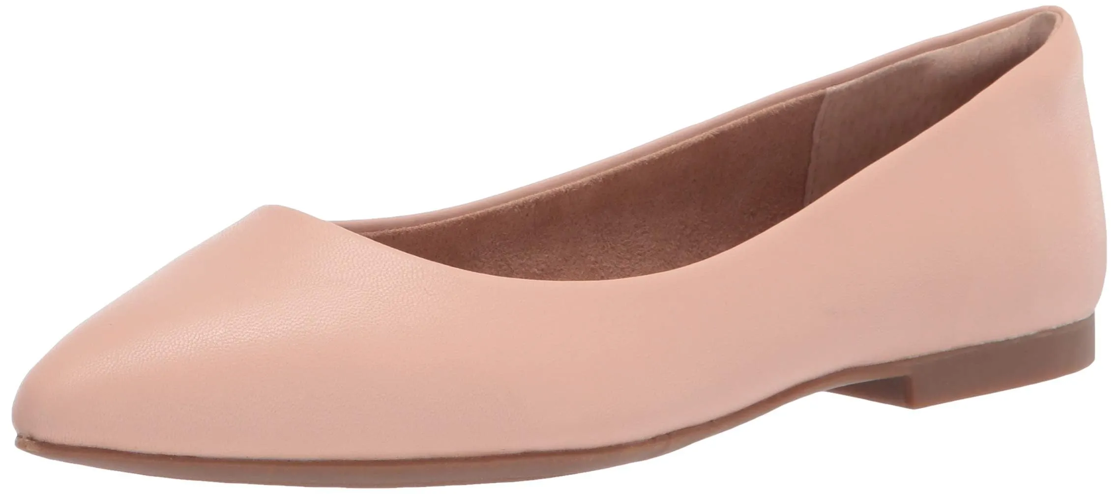 Amazon Essentials Ballerine da donna a punta, Rosa Cipria, 40 - immagine 1