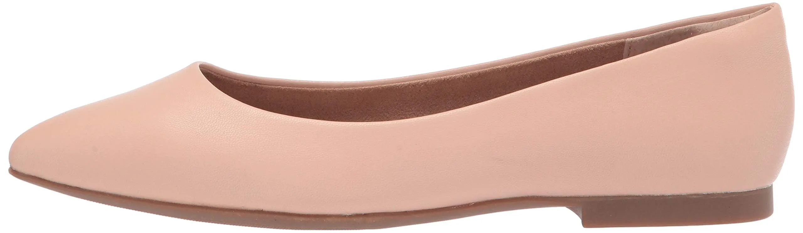 Amazon Essentials Ballerine da donna a punta, Rosa cipria, 40 EU Larga - immagine 8