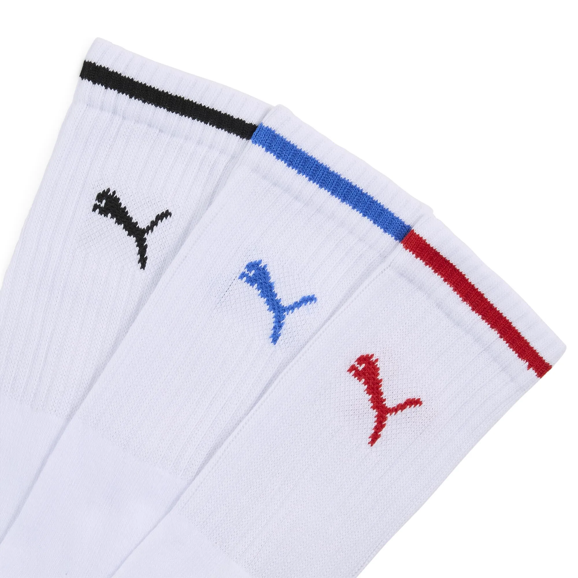 PUMA Crew Socks Unisex Adult, Bianco 946, 47-49 (Pack of 3) - immagine 3