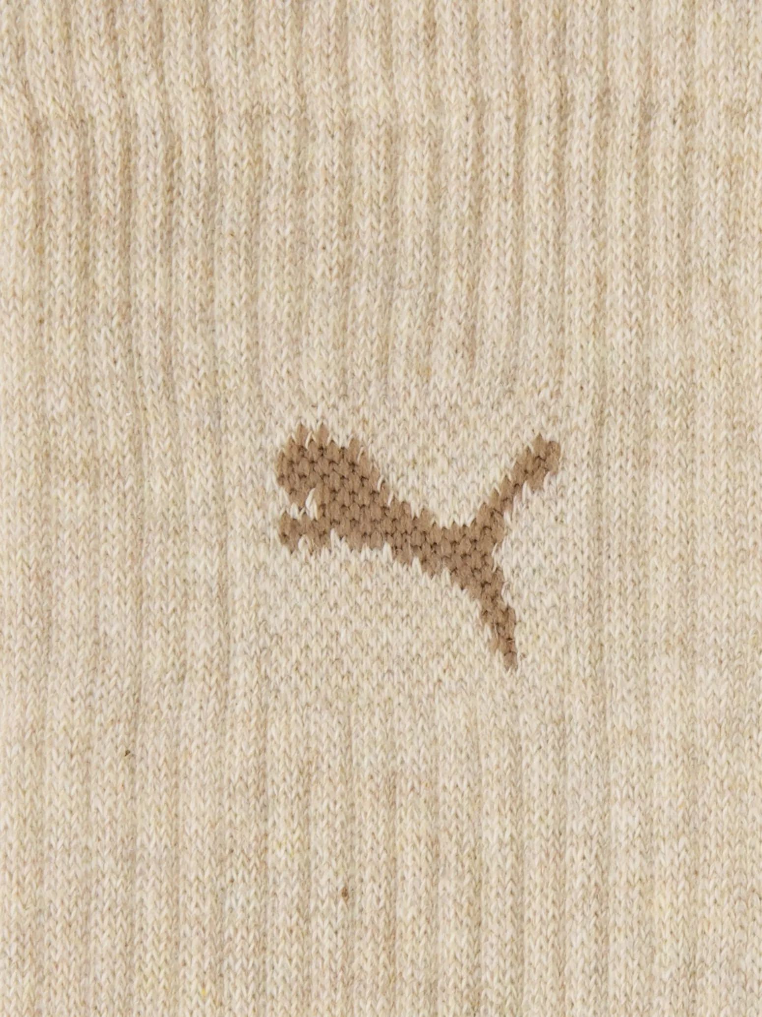 PUMA Unisex Adult Crew Socks, Brown, 35-38 (Pack of 3) - immagine 4