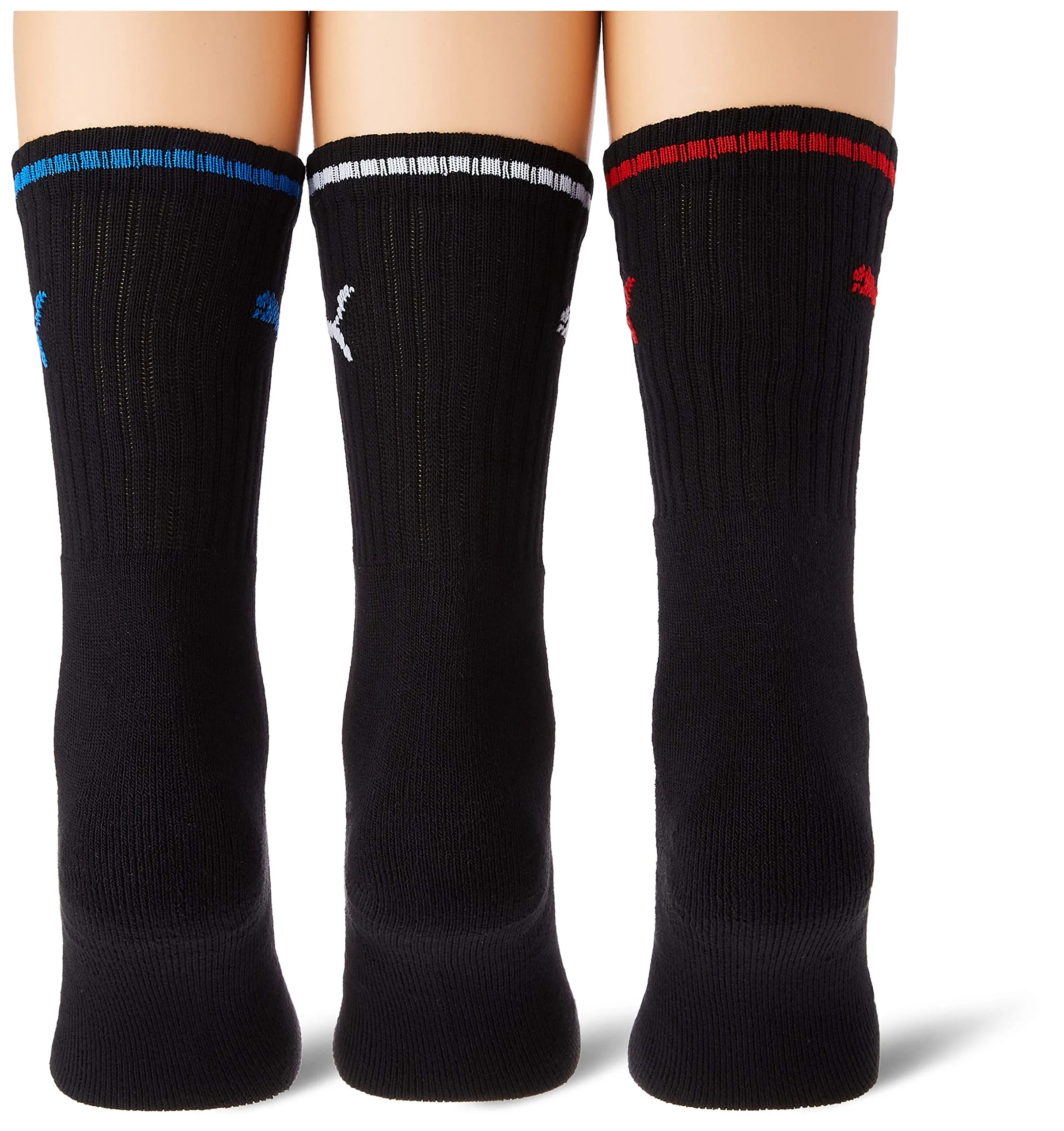 PUMA Crew Socks Unisex Adult, Nero 946, 39-42 (Pack of 3) - immagine 2