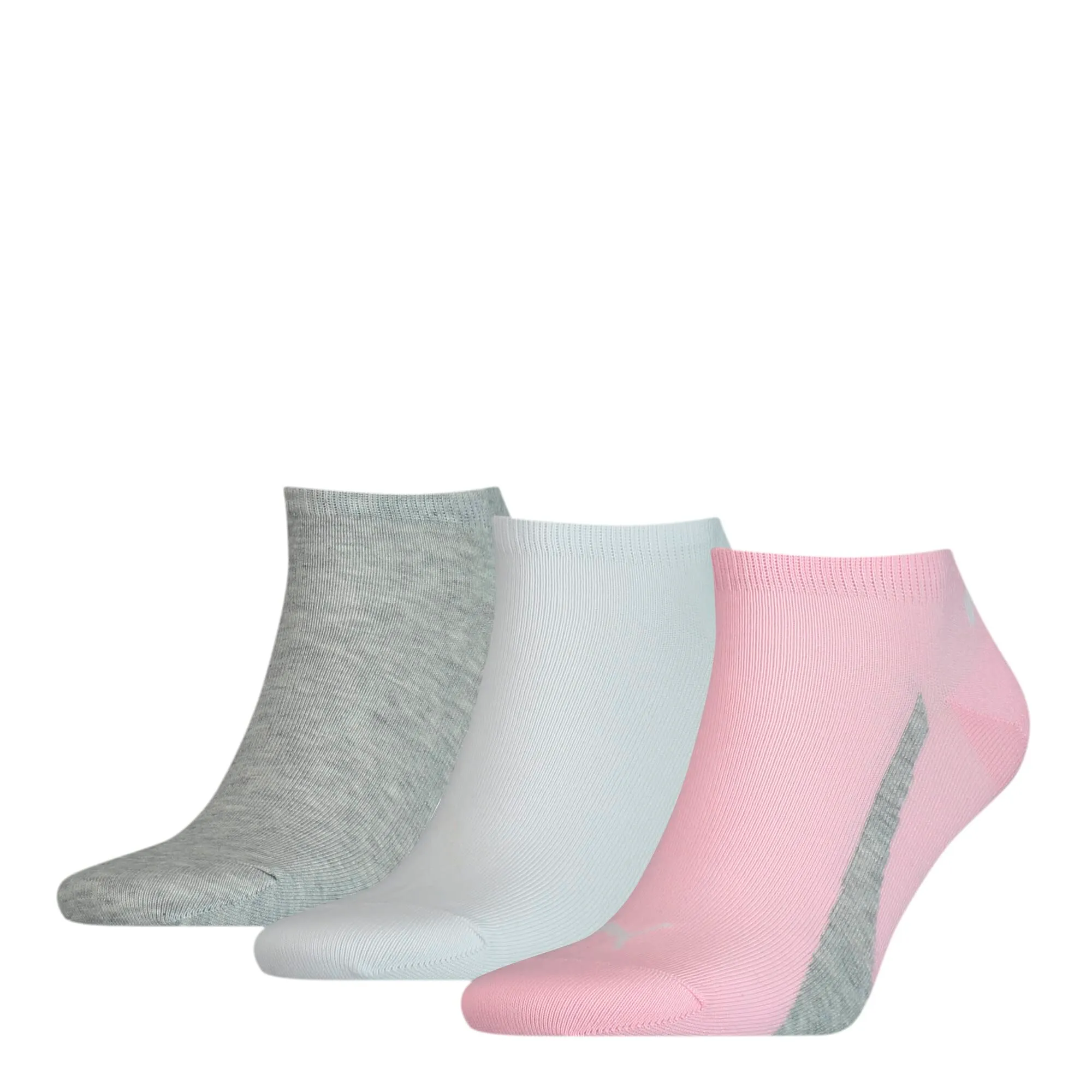 PUMA Calzini Unisex Adulto, Rosa, 39-42 (Pacco da 3) - immagine 1