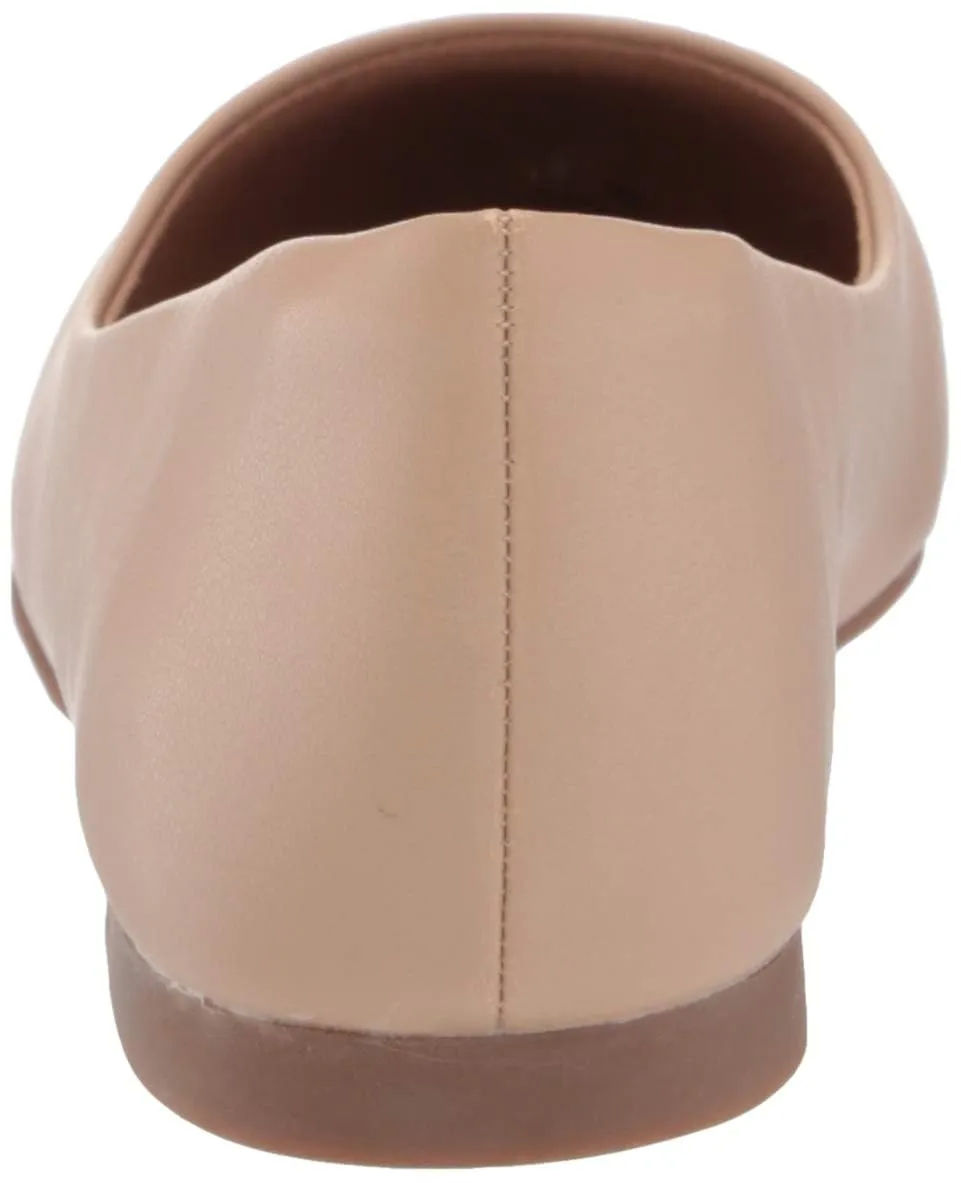 Amazon Essentials Ballerine Basse Donna, Beige Finta Pelle, 38.5 EU Larga - immagine 3