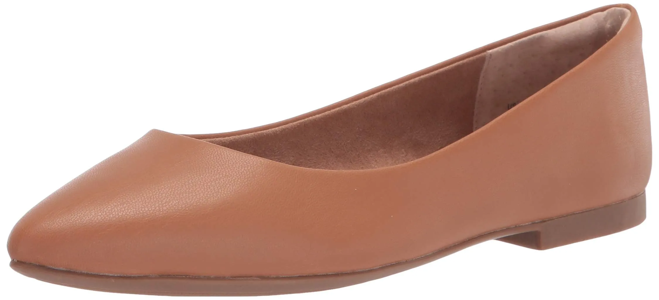 Amazon Essentials Ballerine da donna a punta, Cammello, 40 - immagine 1