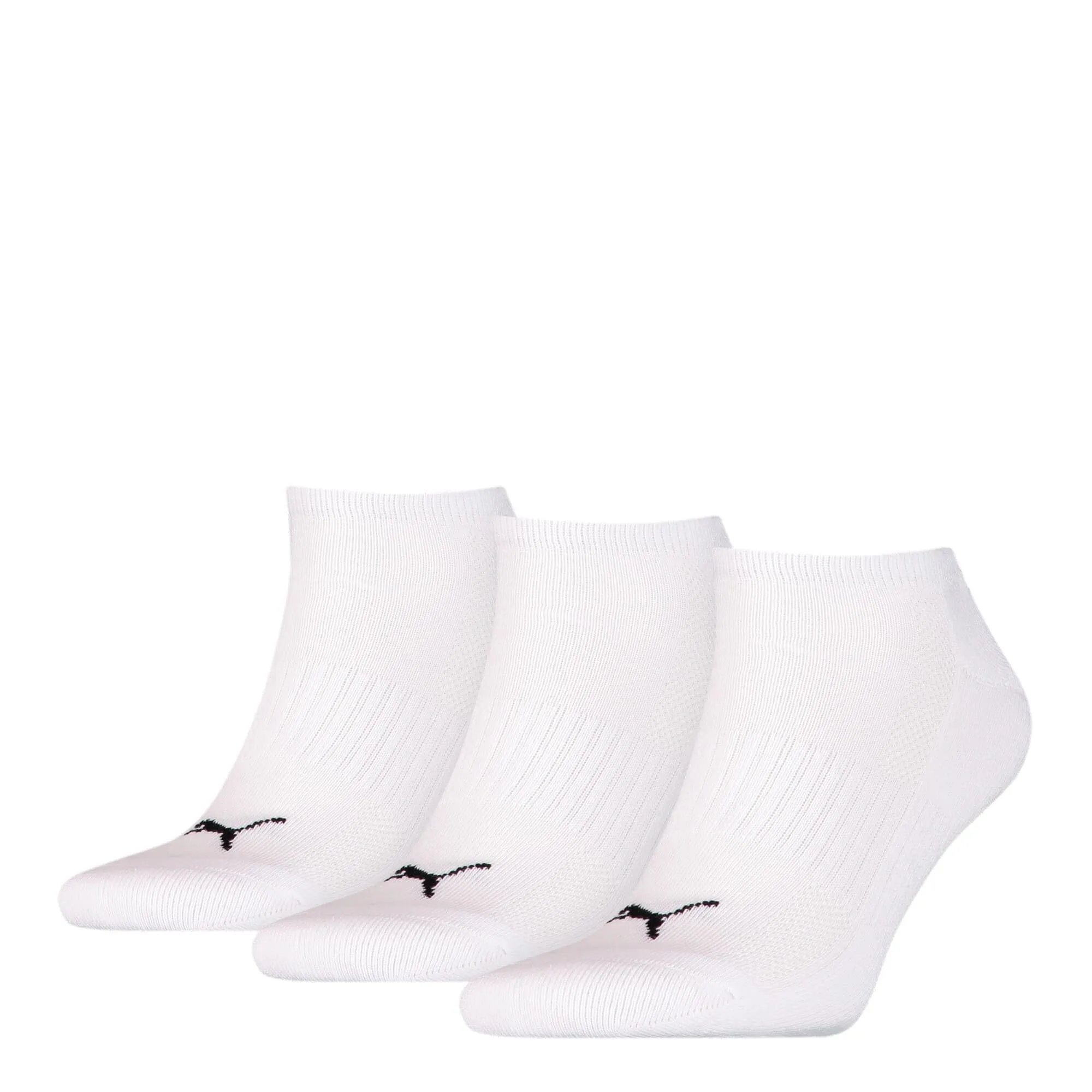 Puma Calzini Unisex Adulto, Bianco, 39-42 (Pacco da 3) - immagine 1