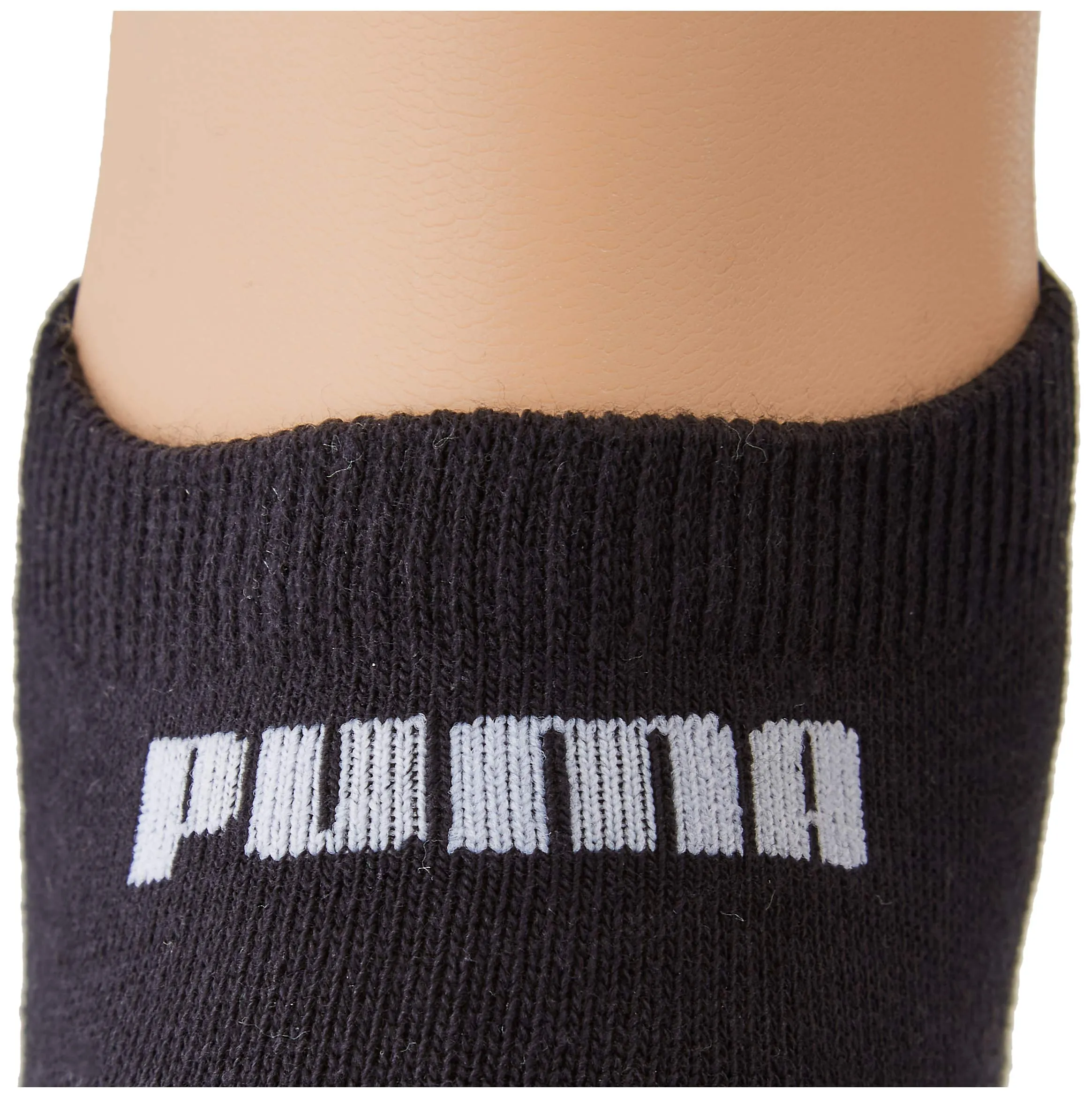 Puma Calzini Unisex Adulto, Nero/Bianco, 39-42 (Pacco da 3) - immagine 2