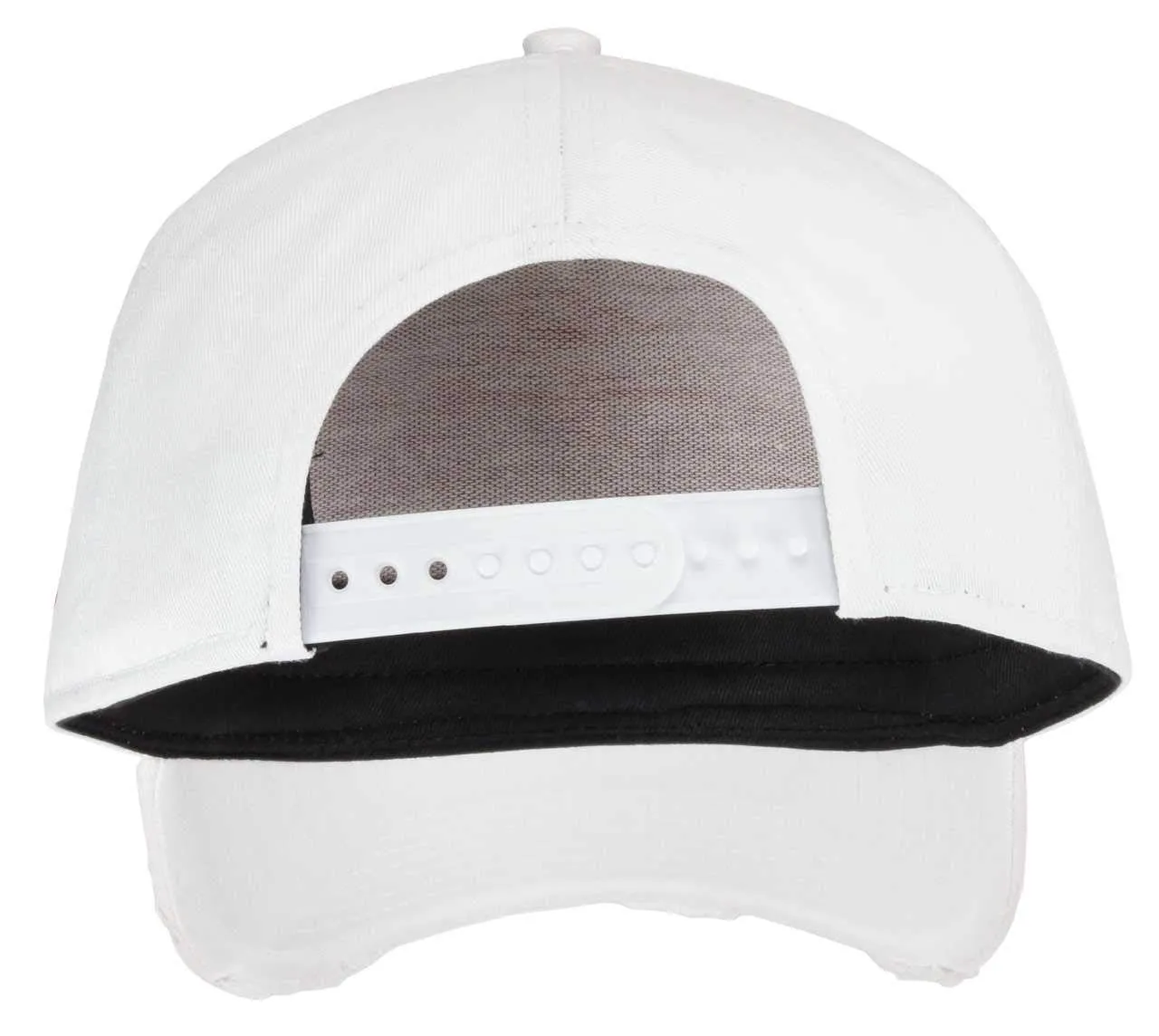 New Era New York Yankees 9Forty A-Frame Adjustable Cap Distressed White/Orange - One Size - immagine 2