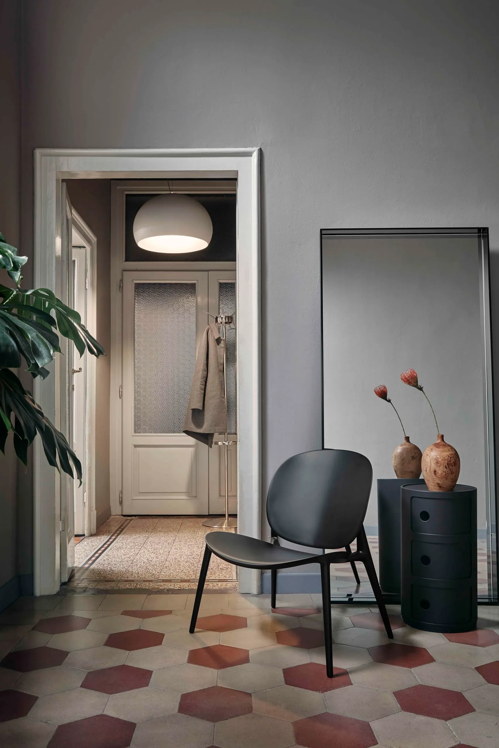 Kartell Componibili Recycled Mobile Contenitore 3 Elementi, Nero Mat - immagine 5