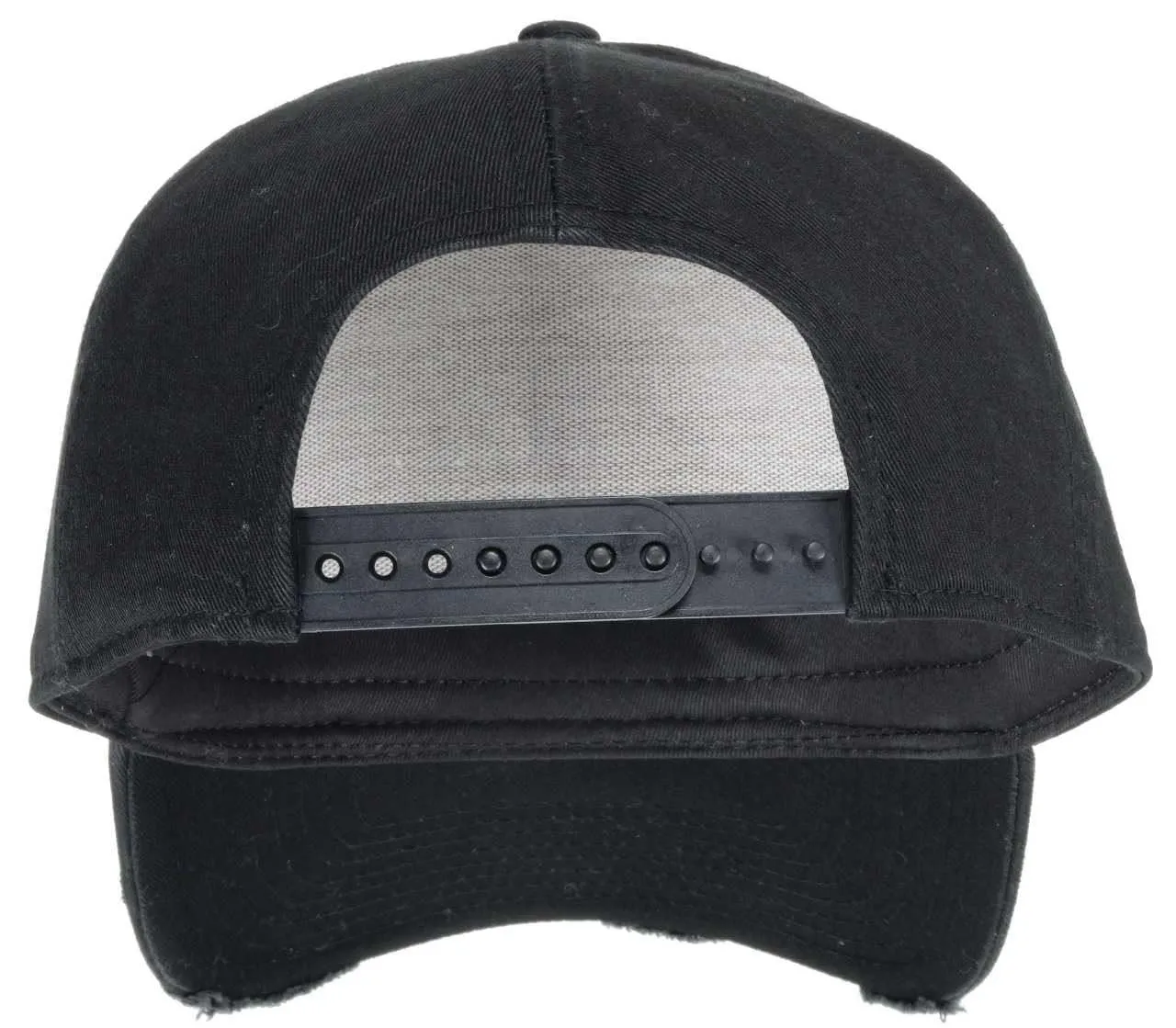New Era New York Yankees 9Forty A-Frame Adjustable Cap - Distressed Black/Orange - immagine 3