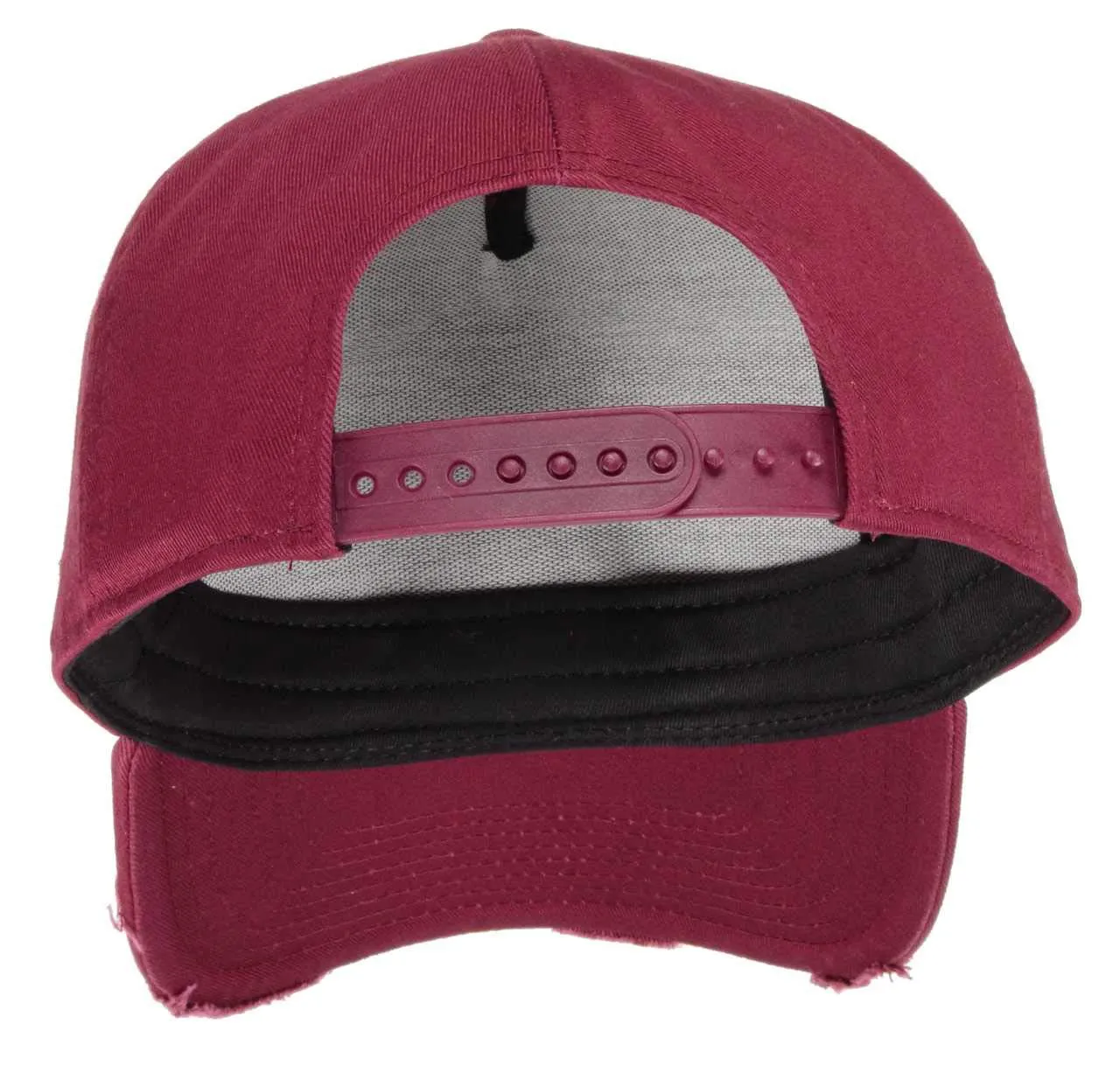 New Era York Yankees 9Forty A-Frame Adjustable Cap - Distressed Cardinal/Beige - immagine 2