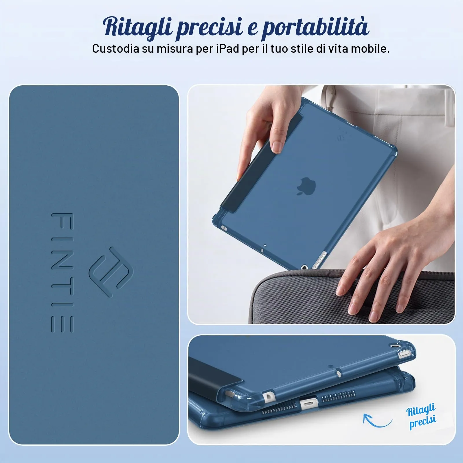 FINTIE Cover per iPad 10.2 Pollici (9a/8a/7a Generazione, 2019-2021) - immagine 7