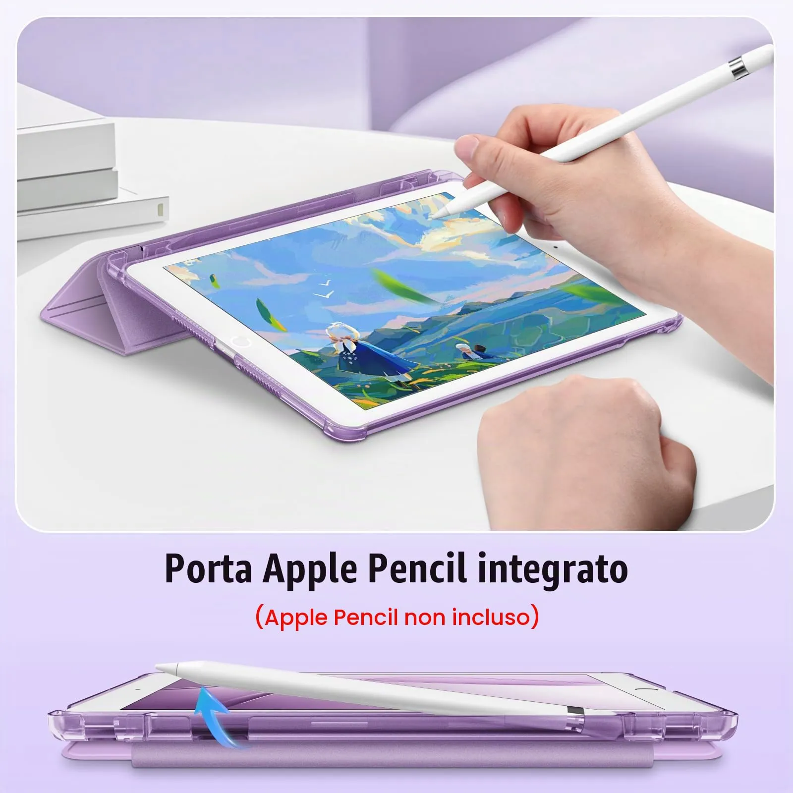 FINTIE Cover per iPad 10,2 Pollici (9a/8a/7a Generazione, 2019-2021) - immagine 6