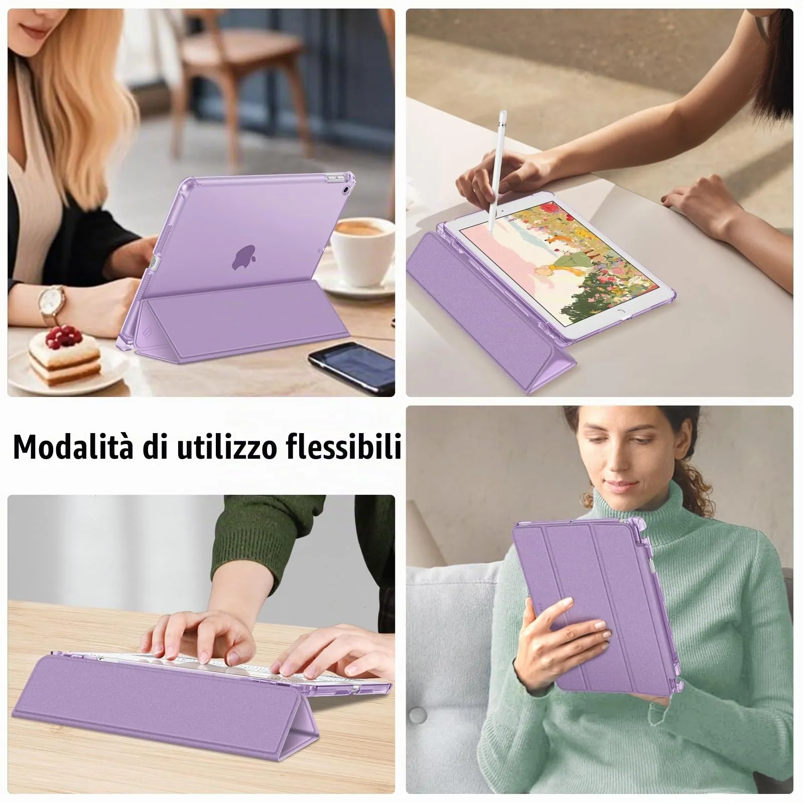 FINTIE Cover per iPad 10,2 Pollici (9a/8a/7a Generazione, 2019-2021) - immagine 9