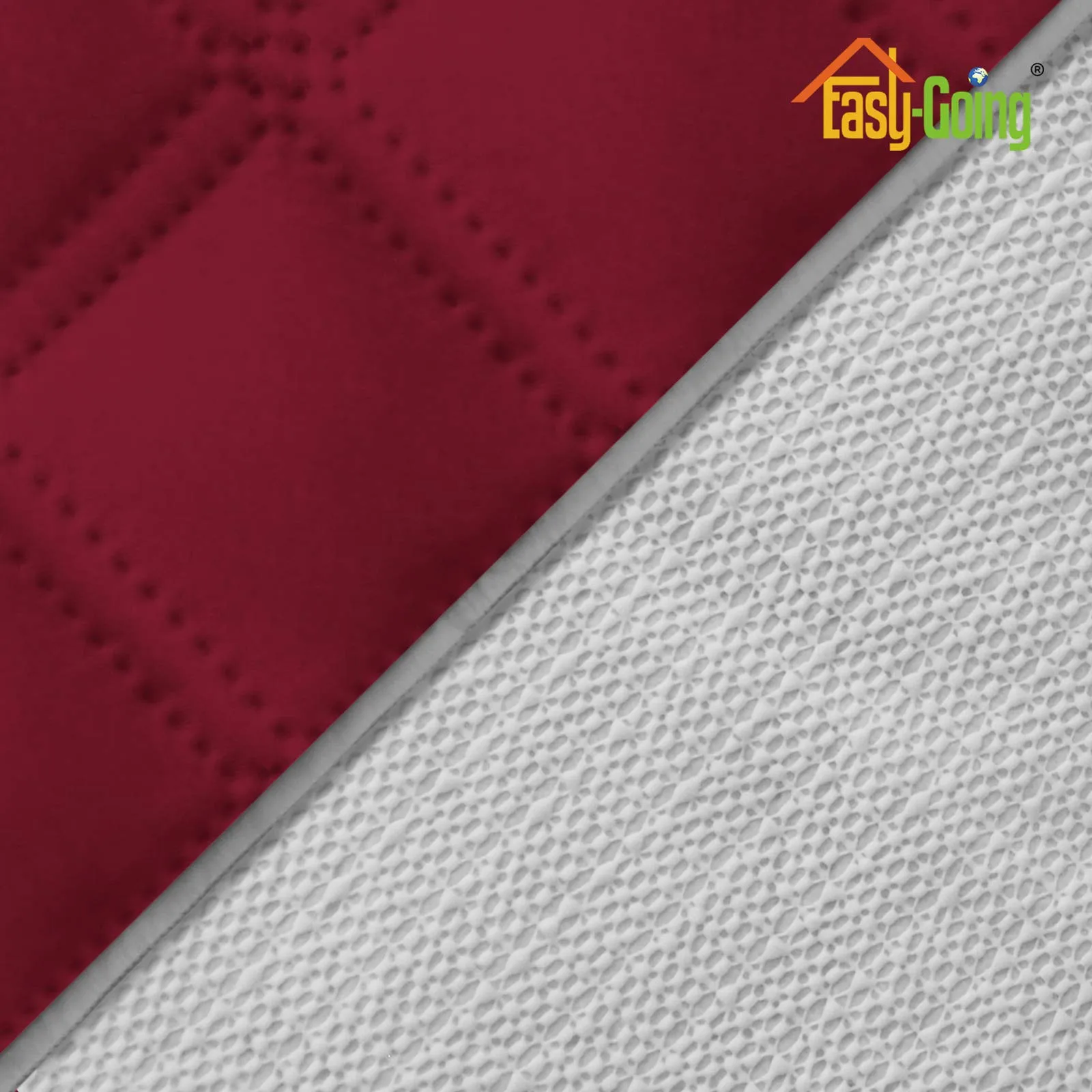 Easy-Going Copridivano Oversize Impermeabile Antiscivolo, Rosso Natalizio - immagine 5