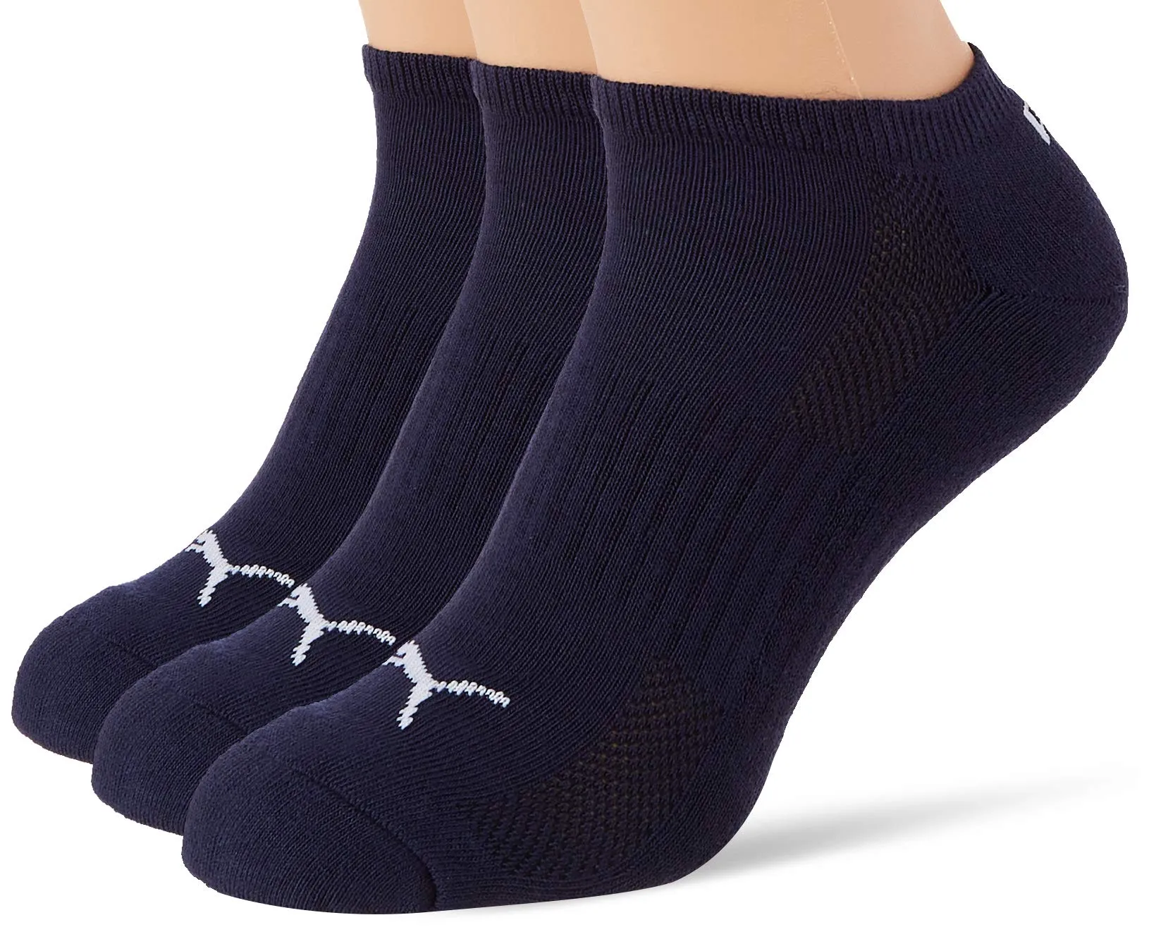 Puma Calzini Unisex Adulto, Navy 948, 35-38 (Pacco da 3) - immagine 2