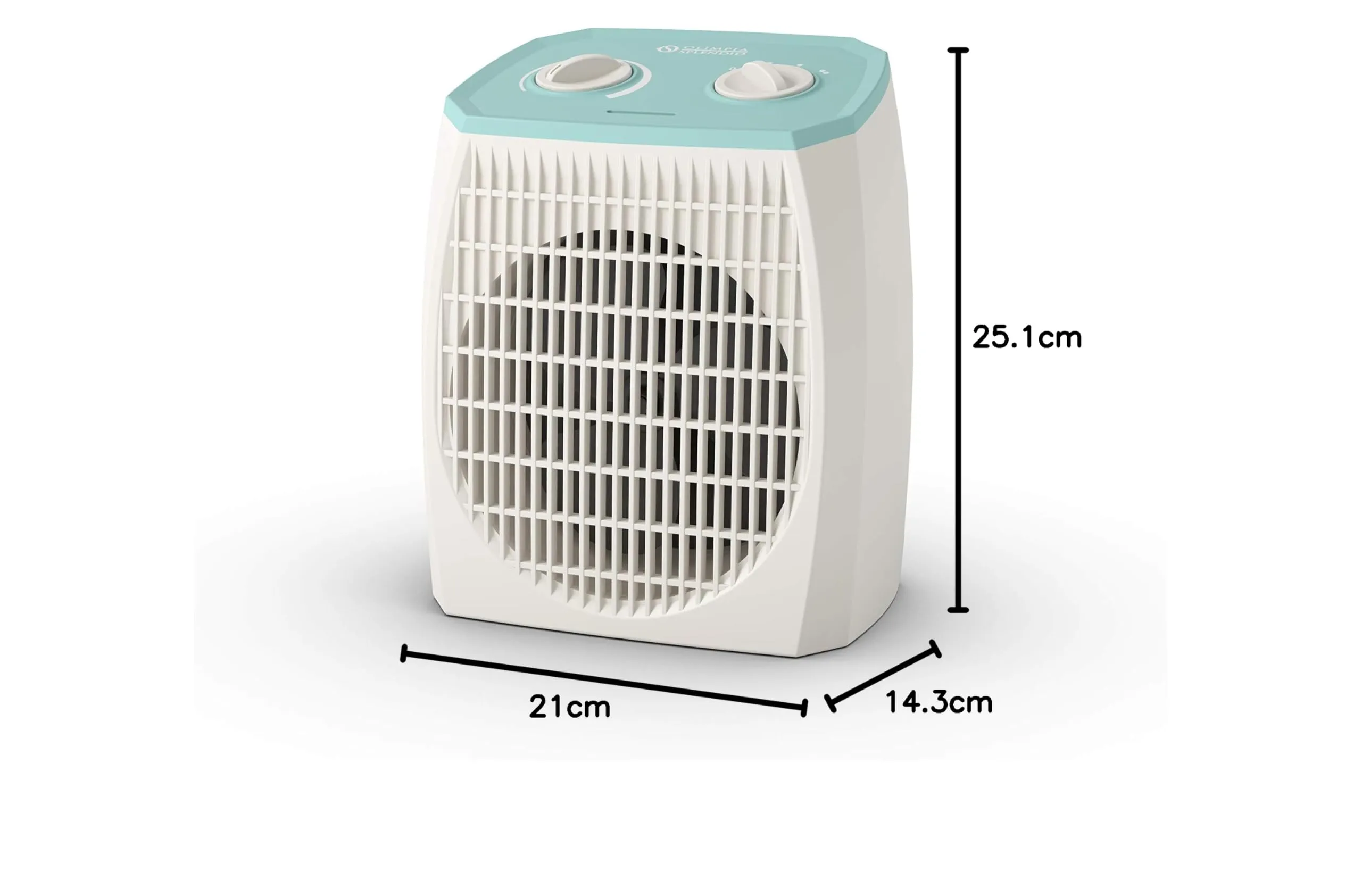 Olimpia Splendid 99292 Caldo Pop Termoventilatore 2000W, Aquamarina - immagine 6
