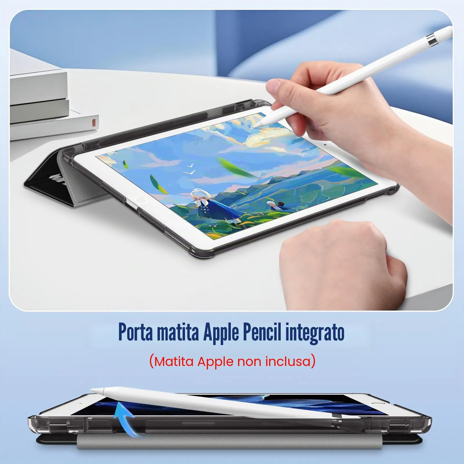FINTIE Cover per iPad 10.2 Pollici (9a/8a/7a Generazione, 2019-2021) - immagine 6