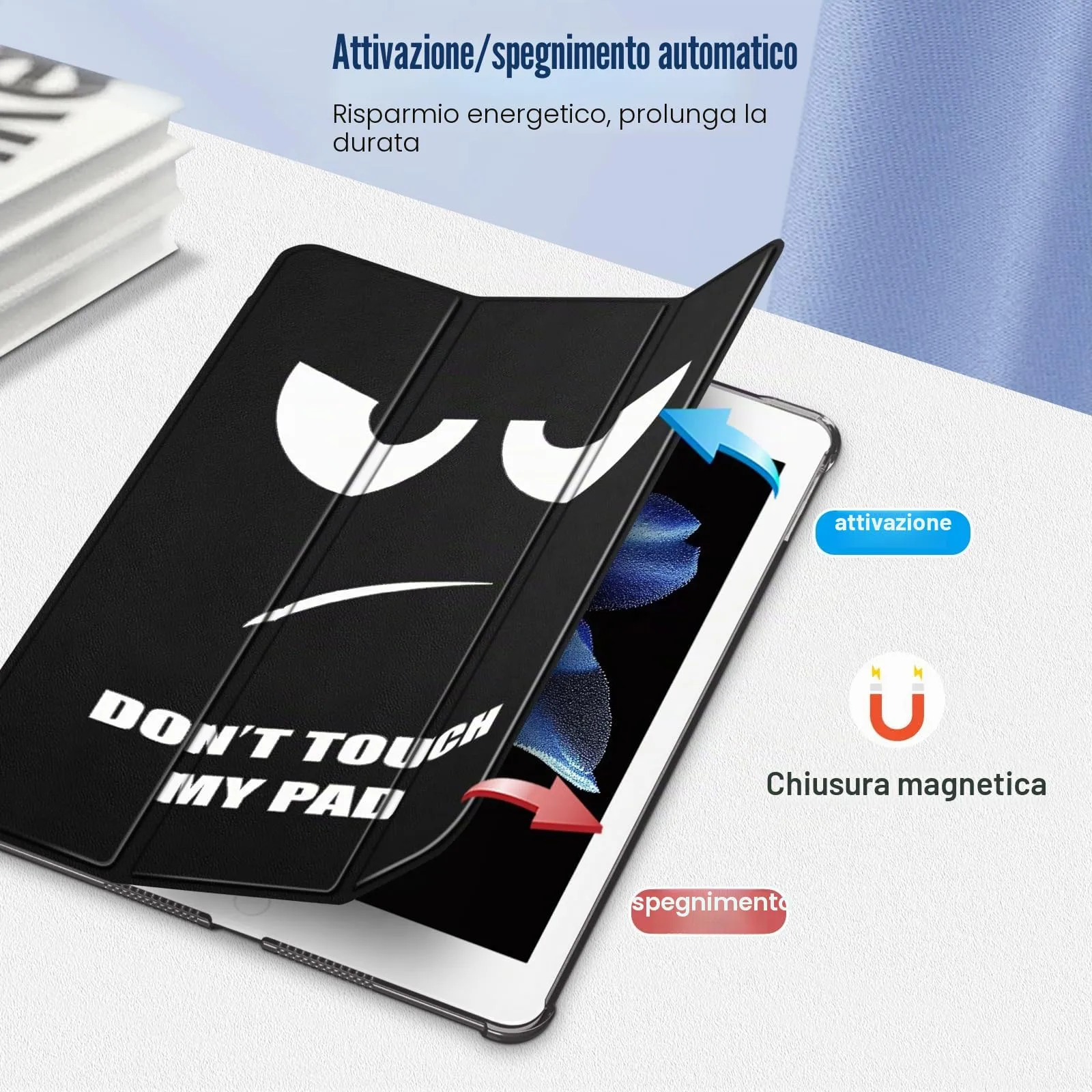 FINTIE Cover per iPad 10.2 Pollici (9a/8a/7a Generazione, 2019-2021) - immagine 8