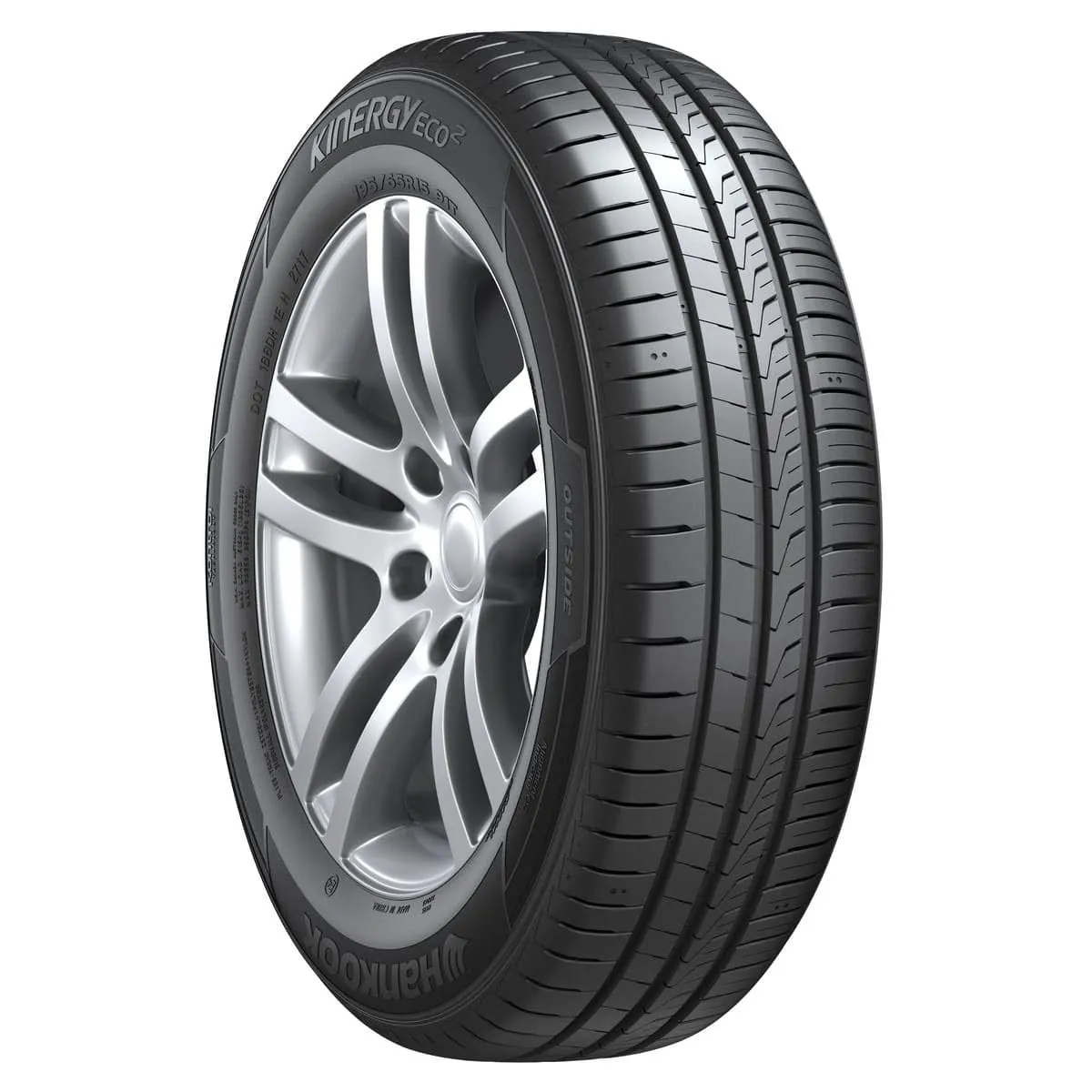 Hankook Kinergy Eco 2 K435 VW 185/65R15 88H Summer Tyres - immagine 4