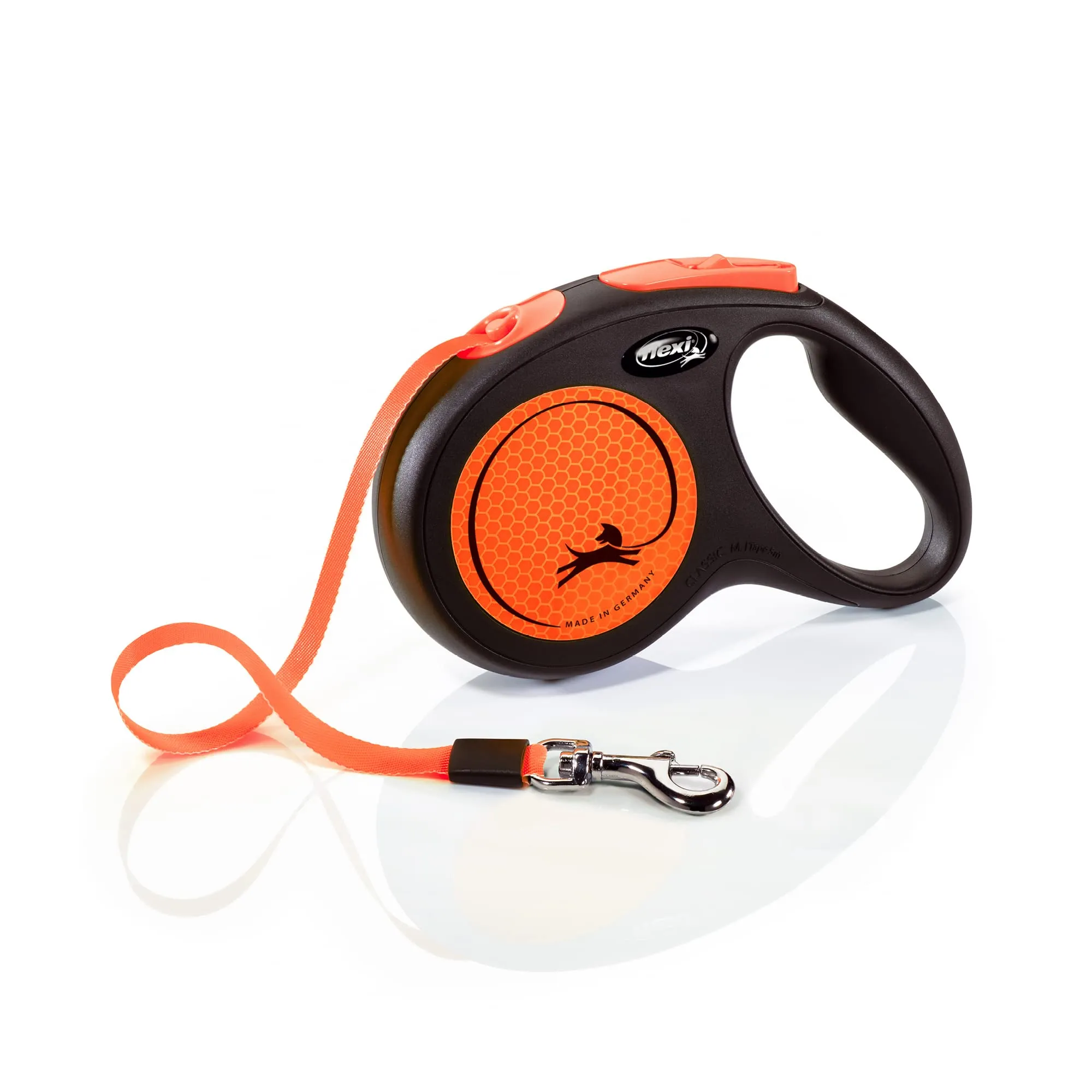 Flexi Nuovo Cintura Neon - Nero/Arancione Fluo - M - immagine 1