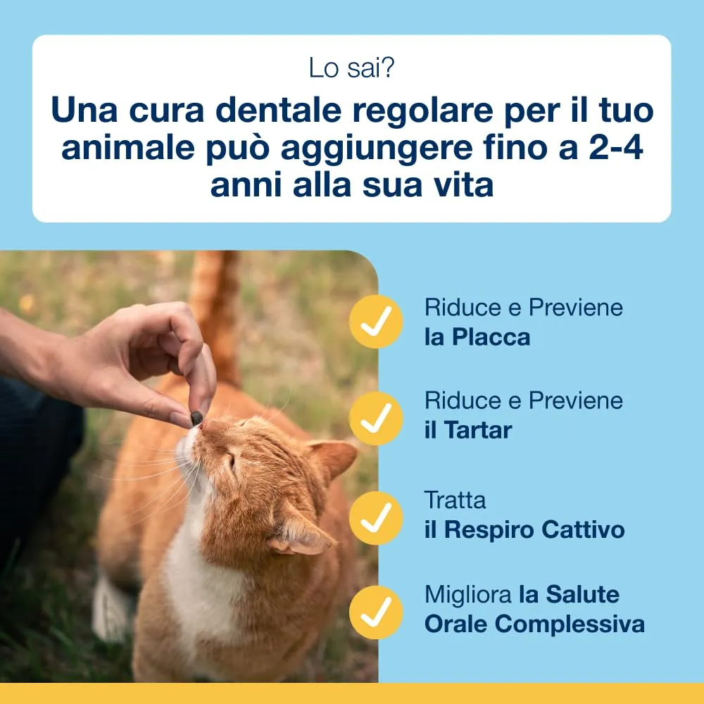 ProDen PlaqueOff Masticabili Morbidi per Gatti, 120 pezzi - immagine 5