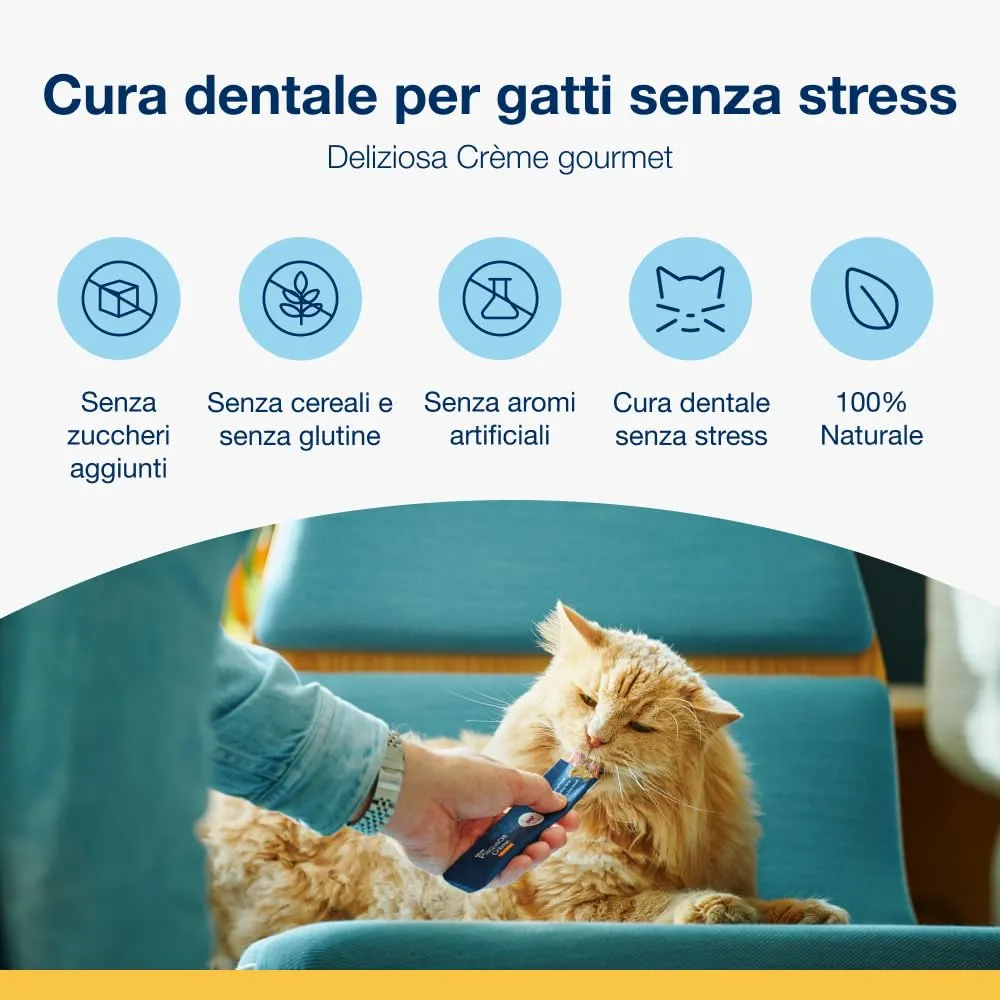 ProDen PlaqueOff Crème per Gatti Gusto Pollo, 30 Bustine - immagine 3