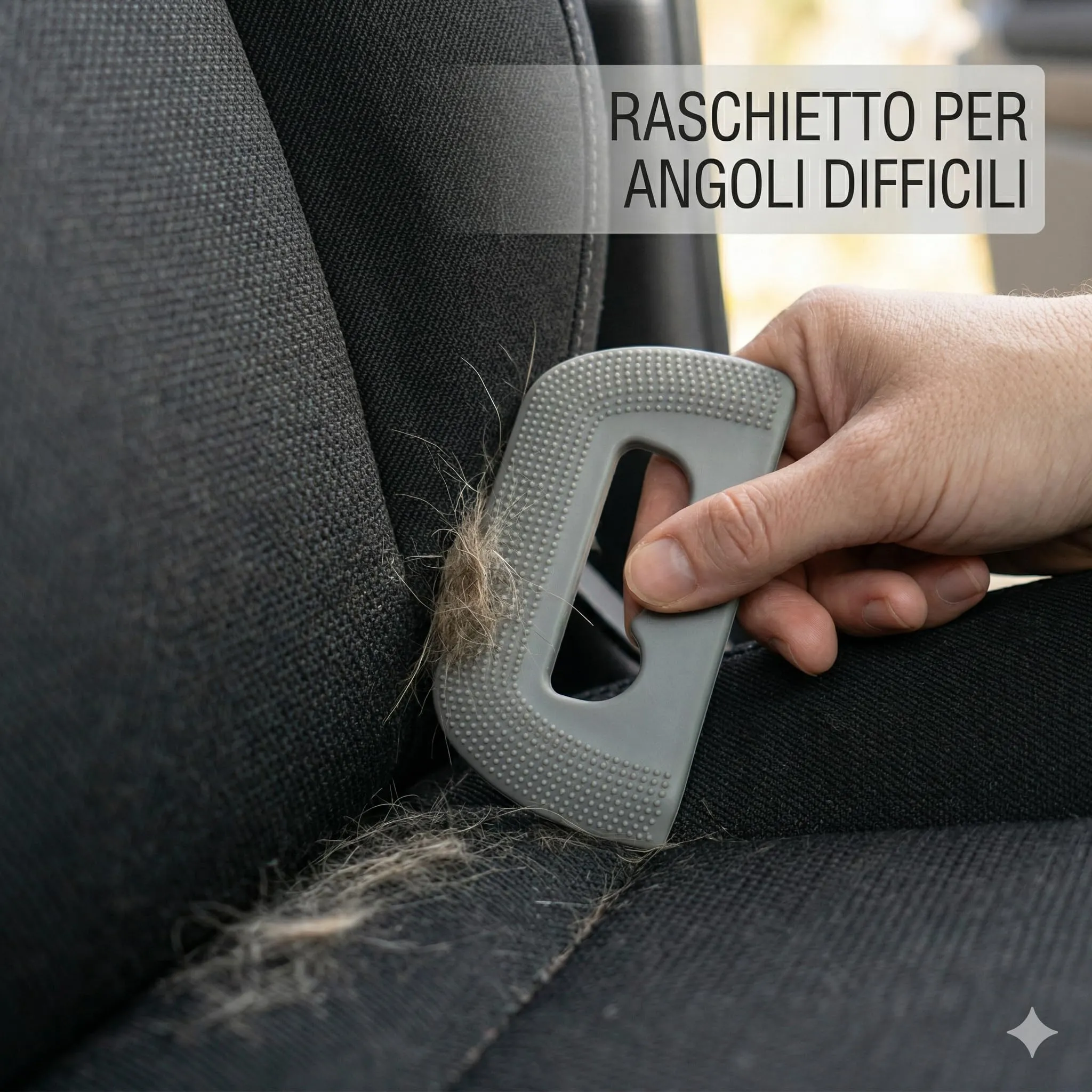 New Generation Pro Spazzola Leva Peli Animali per Cane e Gatto, Rullo Elettrostatico Bidirezionale 17cm Riutilizzabile, Kit Completo - immagine 5