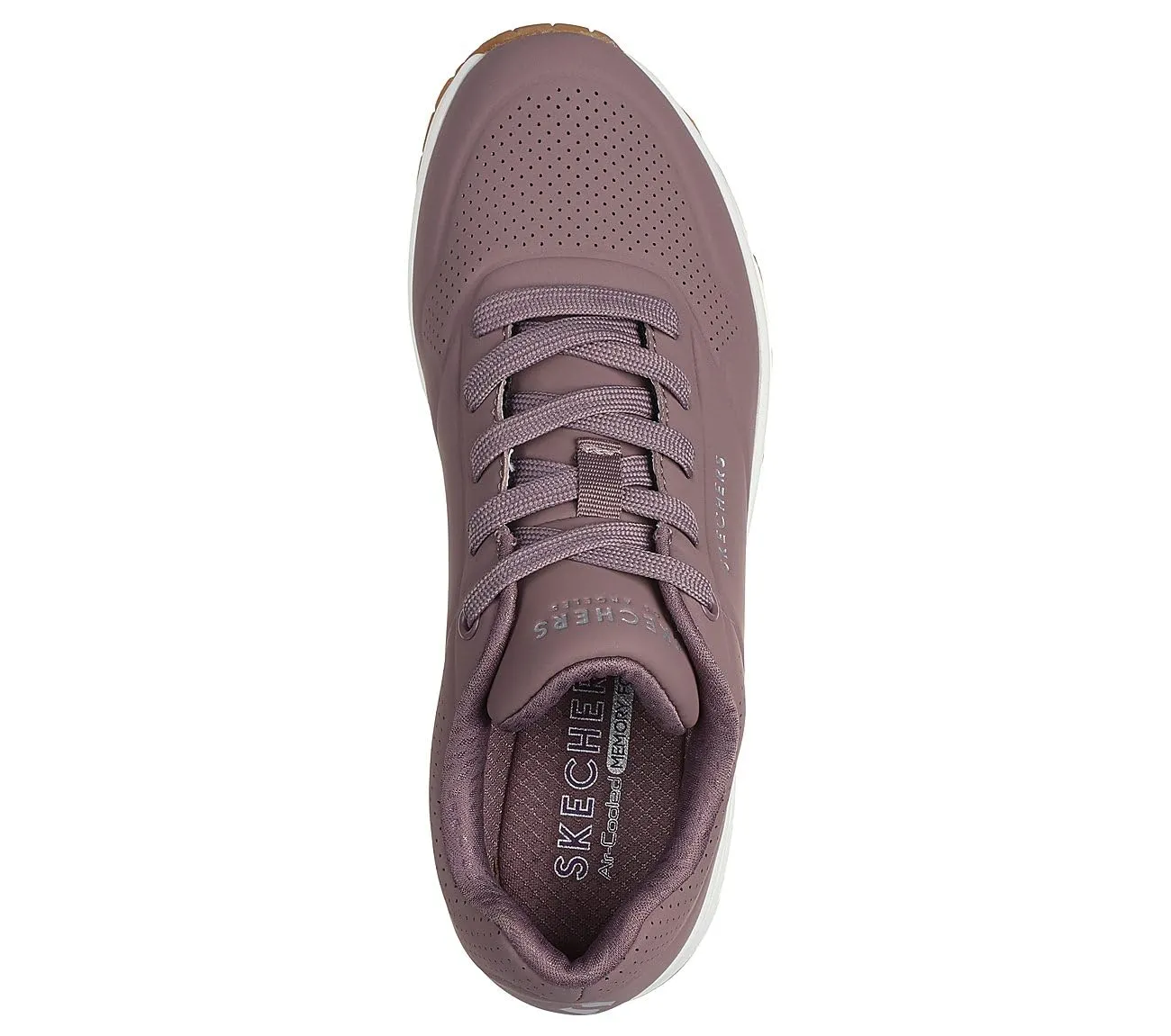 Skechers Uno Stand On Air Women's Sneakers, Mauve Durabuck Mesh, 36.5 EU - immagine 3