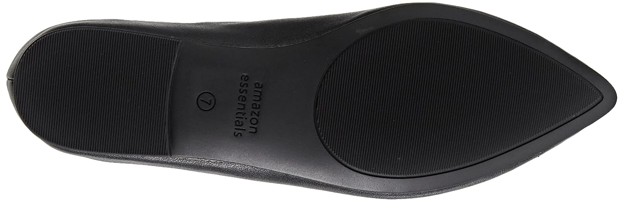 Amazon Essentials Ballerine da donna, Nero, Taglia 41 EU Larga - immagine 4