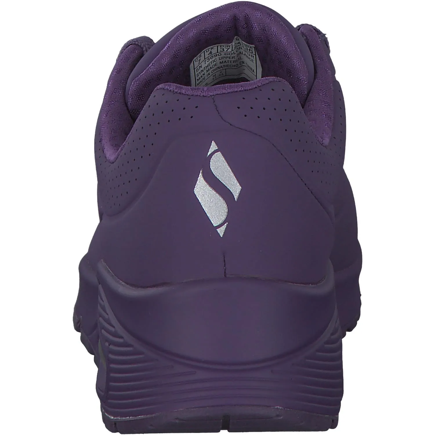 Skechers Uno Stand On Air, Scarpe da ginnastica Donna, Purple Durabuck Mesh, 37 EU - immagine 3