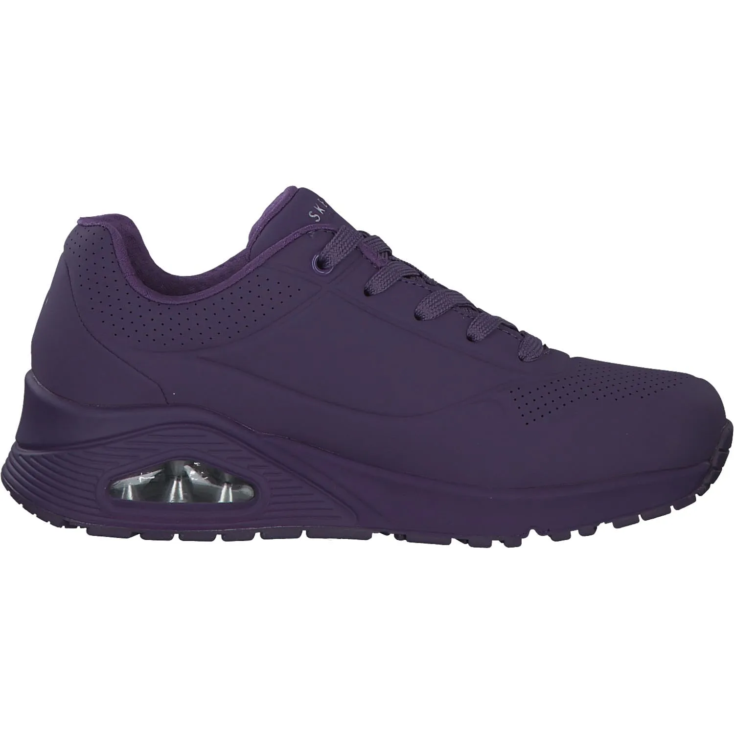 Skechers Uno Stand On Air, Scarpe da ginnastica Donna, Purple Durabuck Mesh, 37 EU - immagine 4