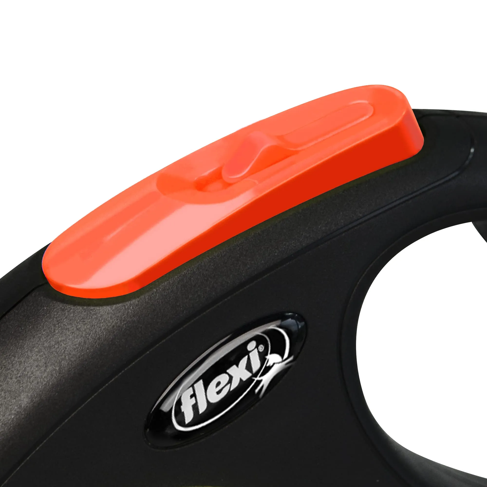 Flexi Nuova Neon Strap Leash - Orange - Size S - immagine 4