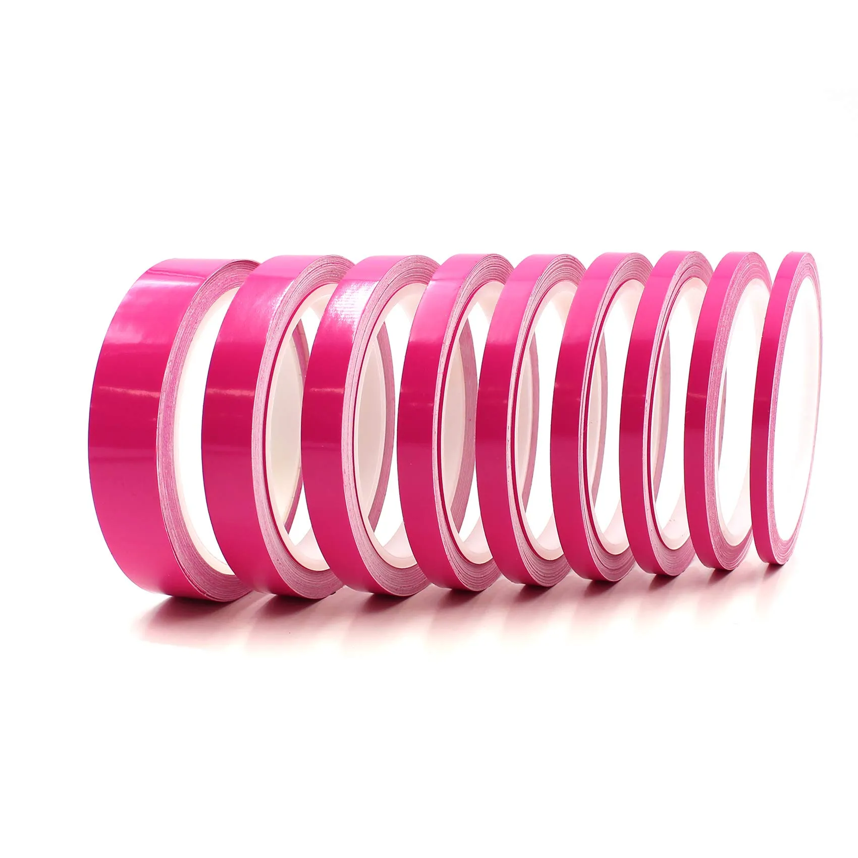 Finest Folia Strisce Adhesive Decorative per Auto Moto Barca e Modellismo, 10m x 7mm, Pink - immagine 3