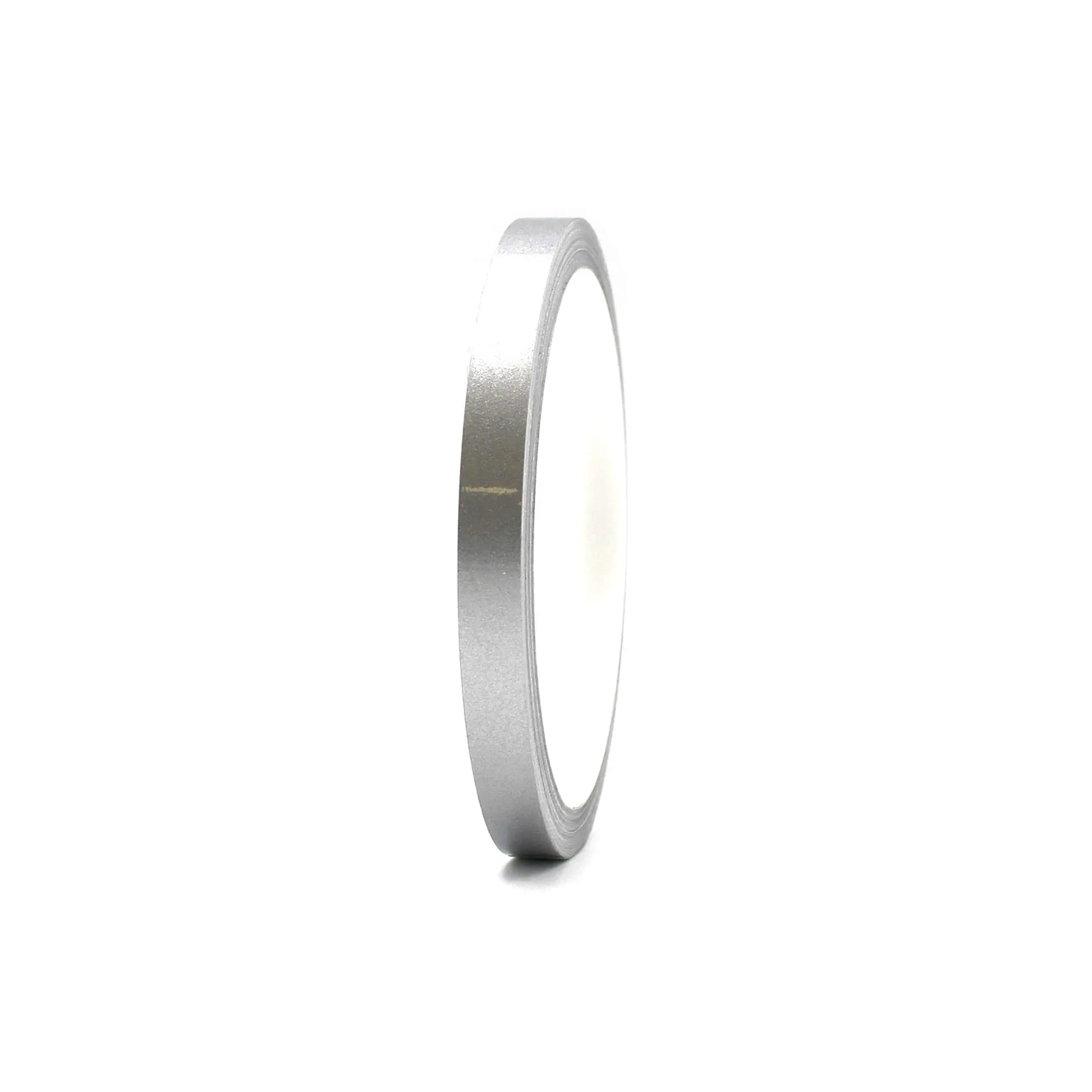 Finest Folia Strisce Adhesive Decorative 10m (7mm, Grigio argento) - immagine 1
